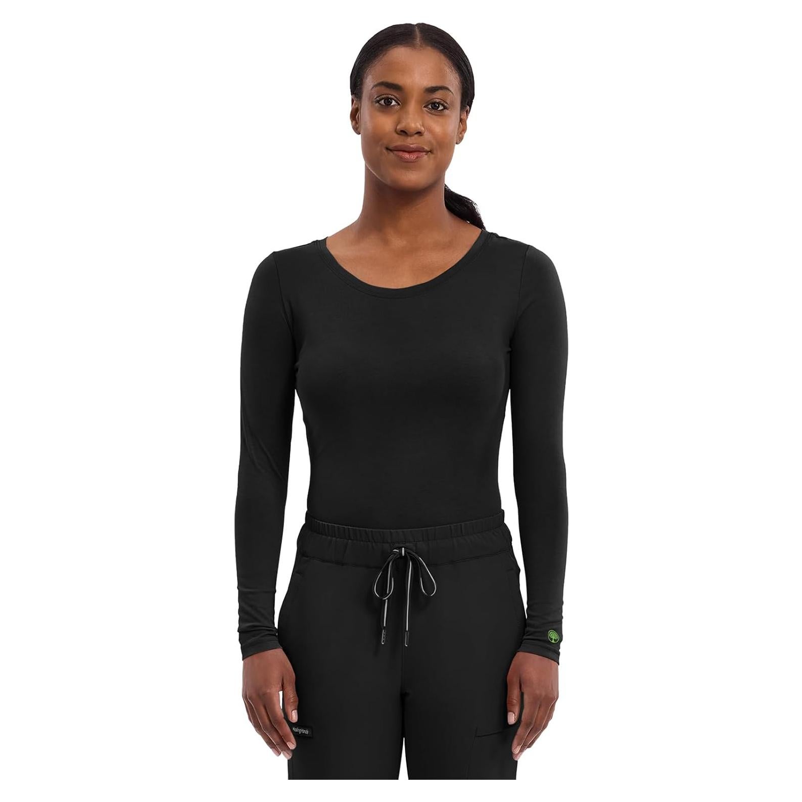 Camiseta de Scrub de Manga Larga Healing Hands 5047 para Mujeres