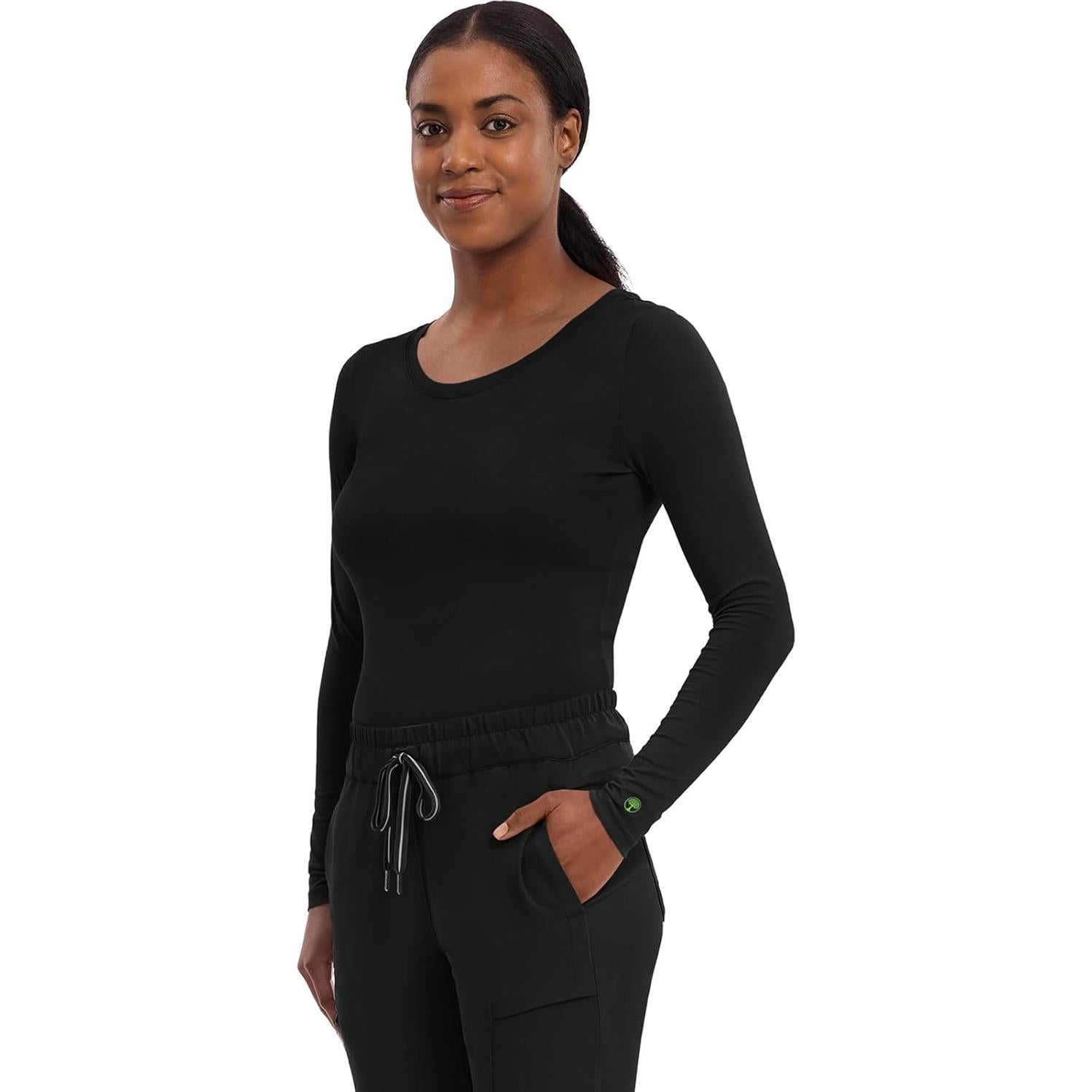 Camiseta de Scrub de Manga Larga Healing Hands 5047 para Mujeres