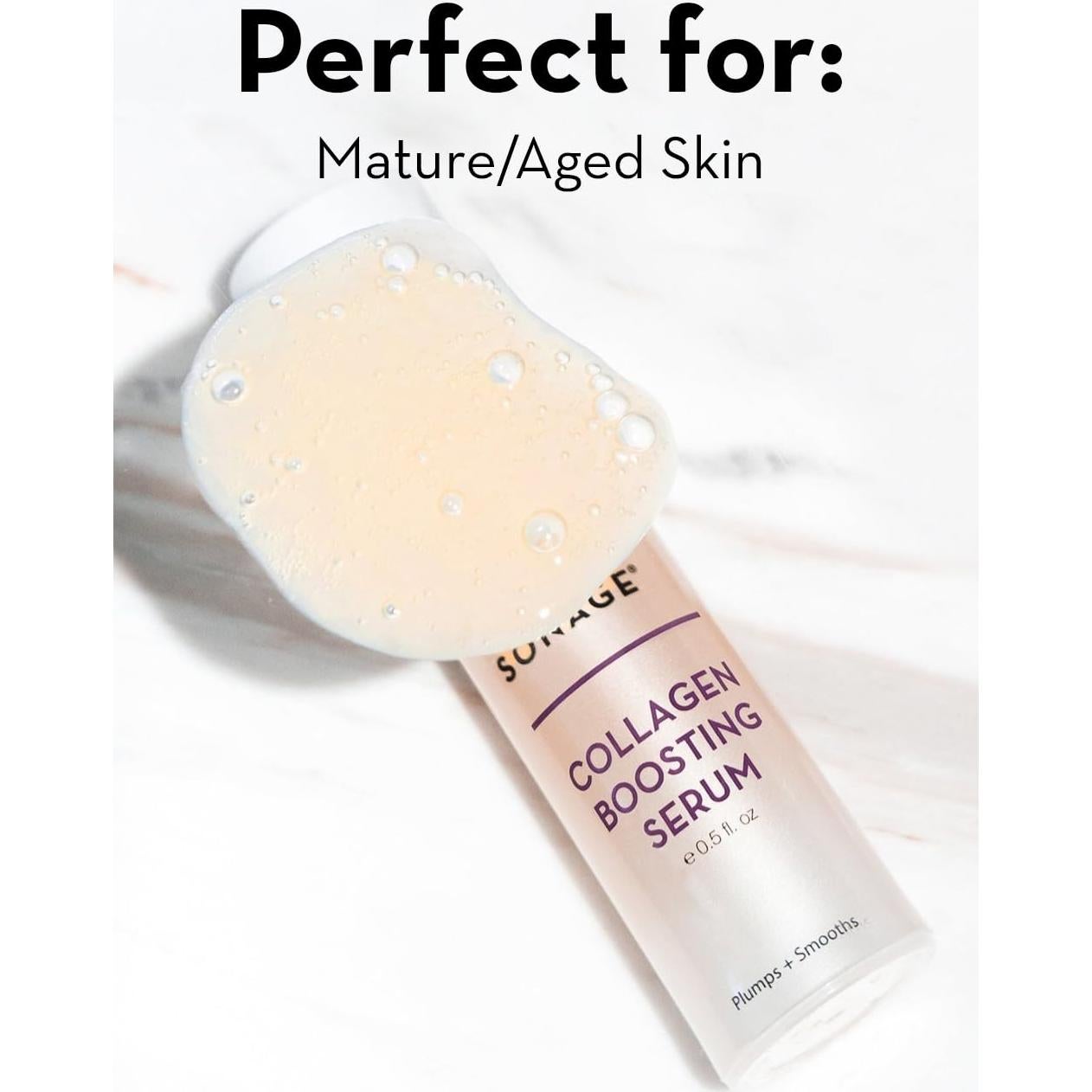 Suero Facial Vegano Aumentador de Colágeno Sonage 7.39 ml