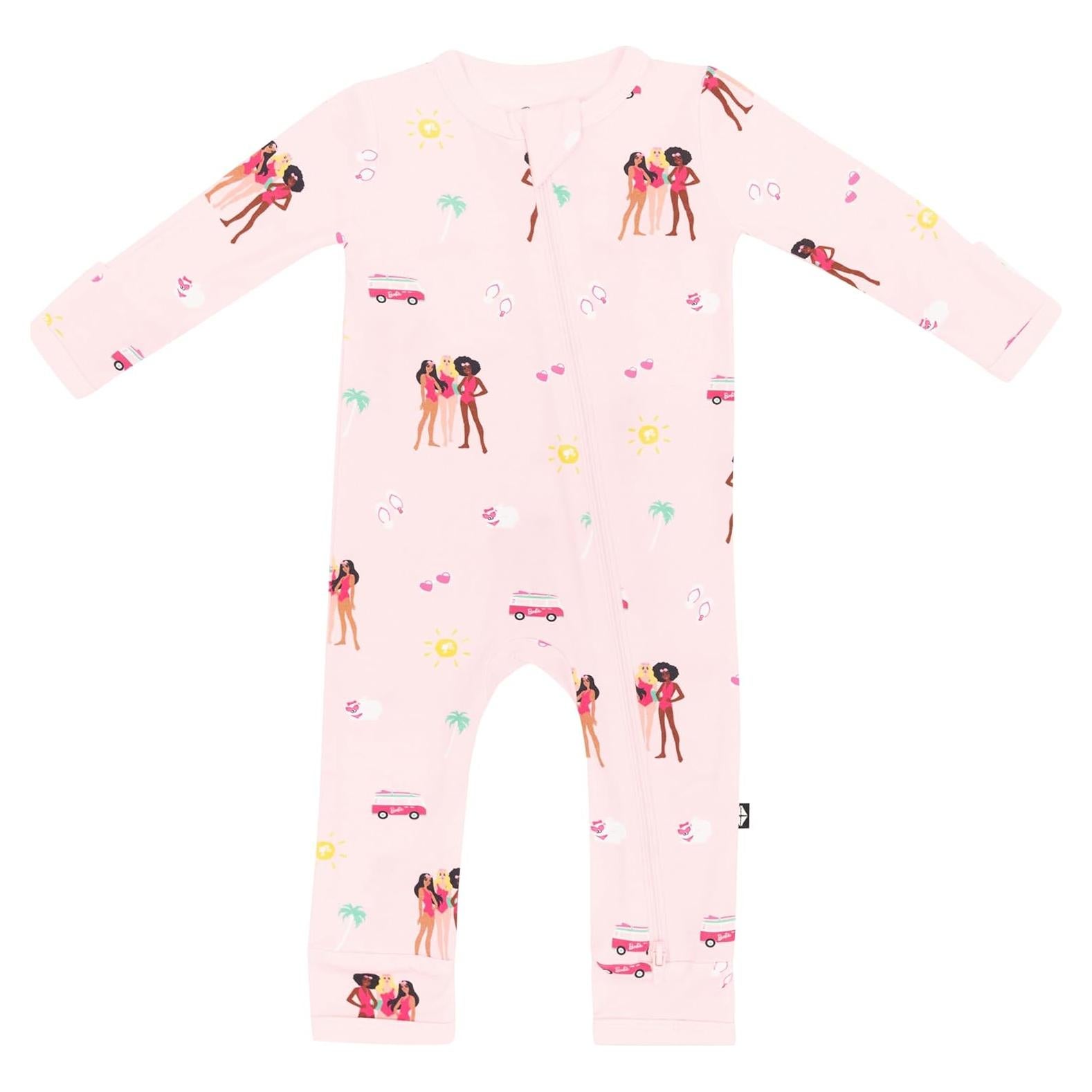 Mono con Cremallera Kyte Baby de Rayón Bambú Unisex 0-24 Meses