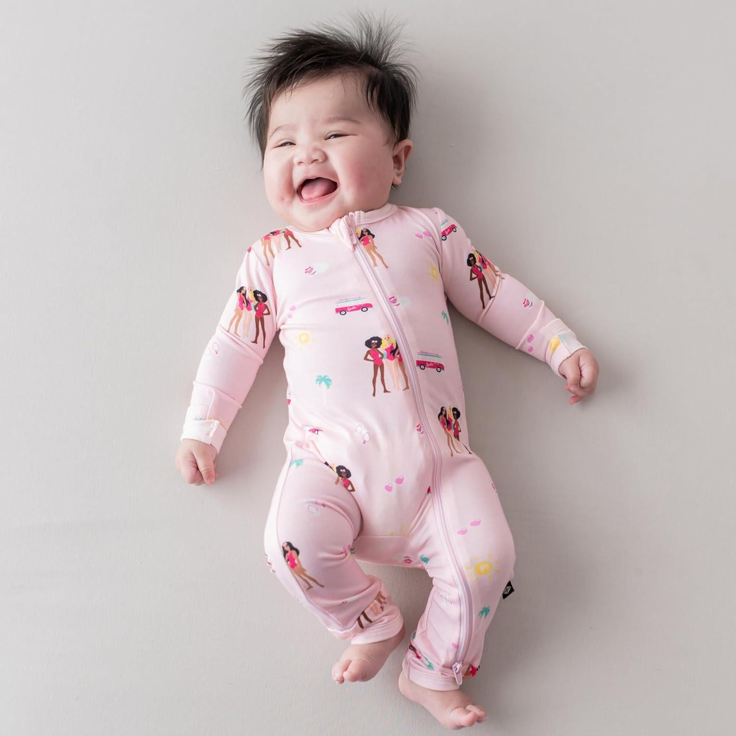 Mono con Cremallera Kyte Baby de Rayón Bambú Unisex 0-24 Meses