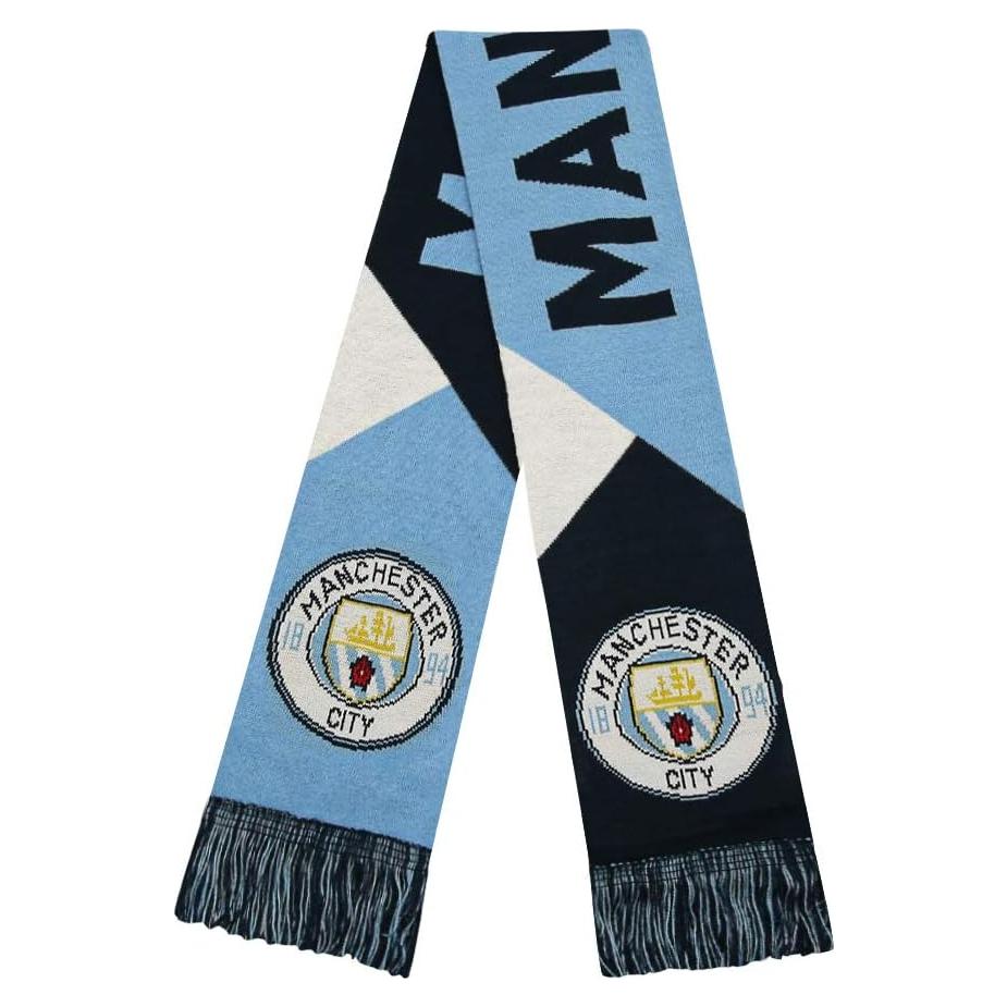 Bufanda Oficial Manchester City FC Icon Sports - Talla Única
