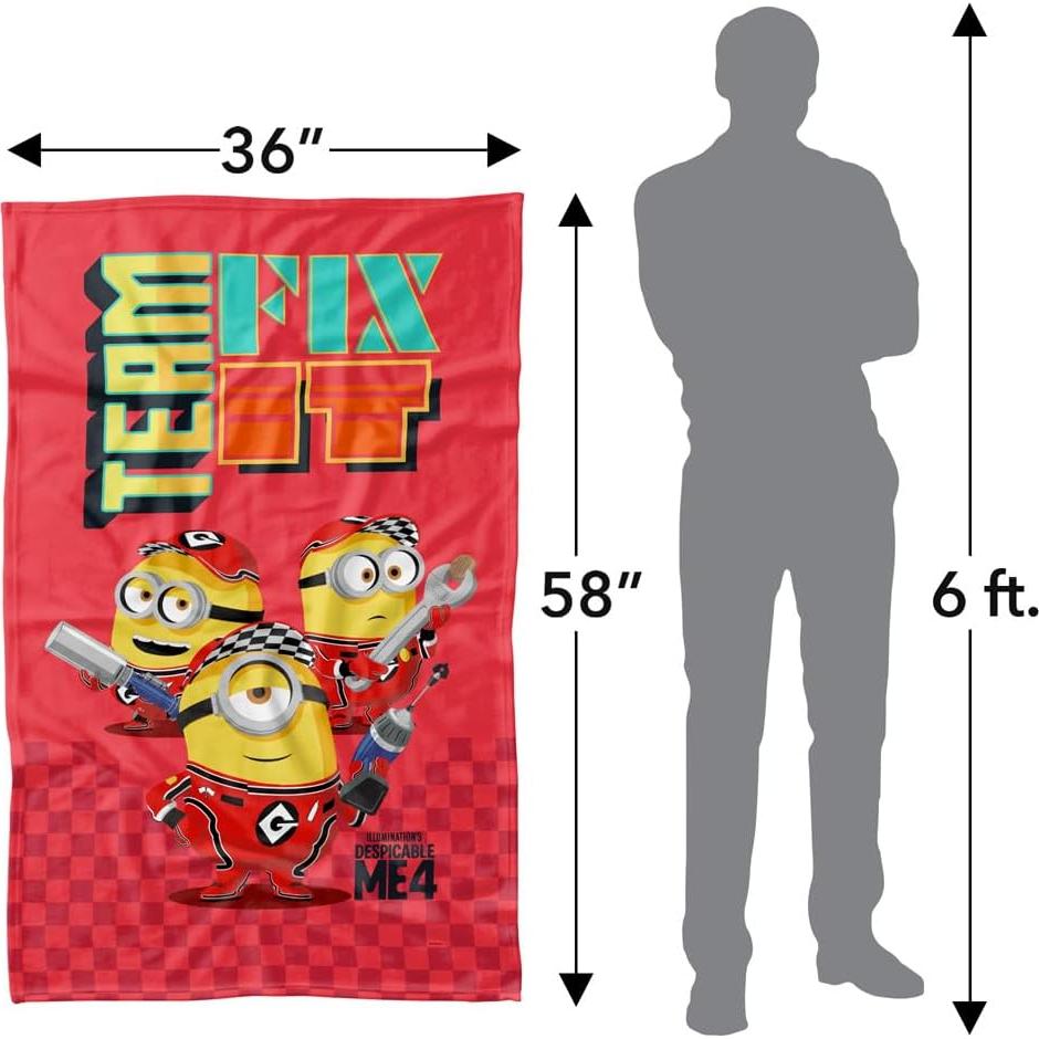 Manta LOGOVISION Despicable Me 4 Team Fix It 91x147 cm