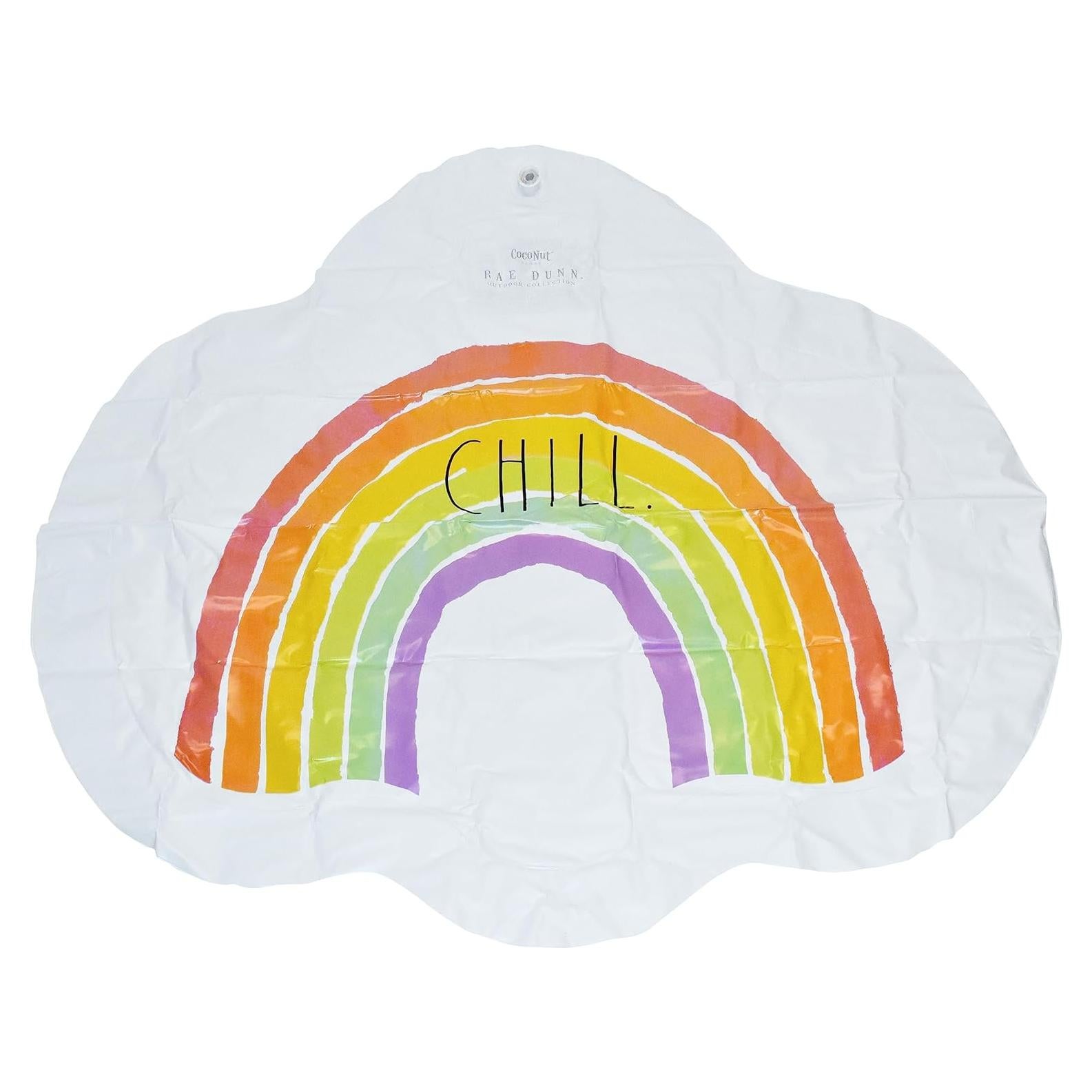 Rae Dunn Splash Pad Nube Arcoíris 25.4x22.86 cm - Juguete de Agua