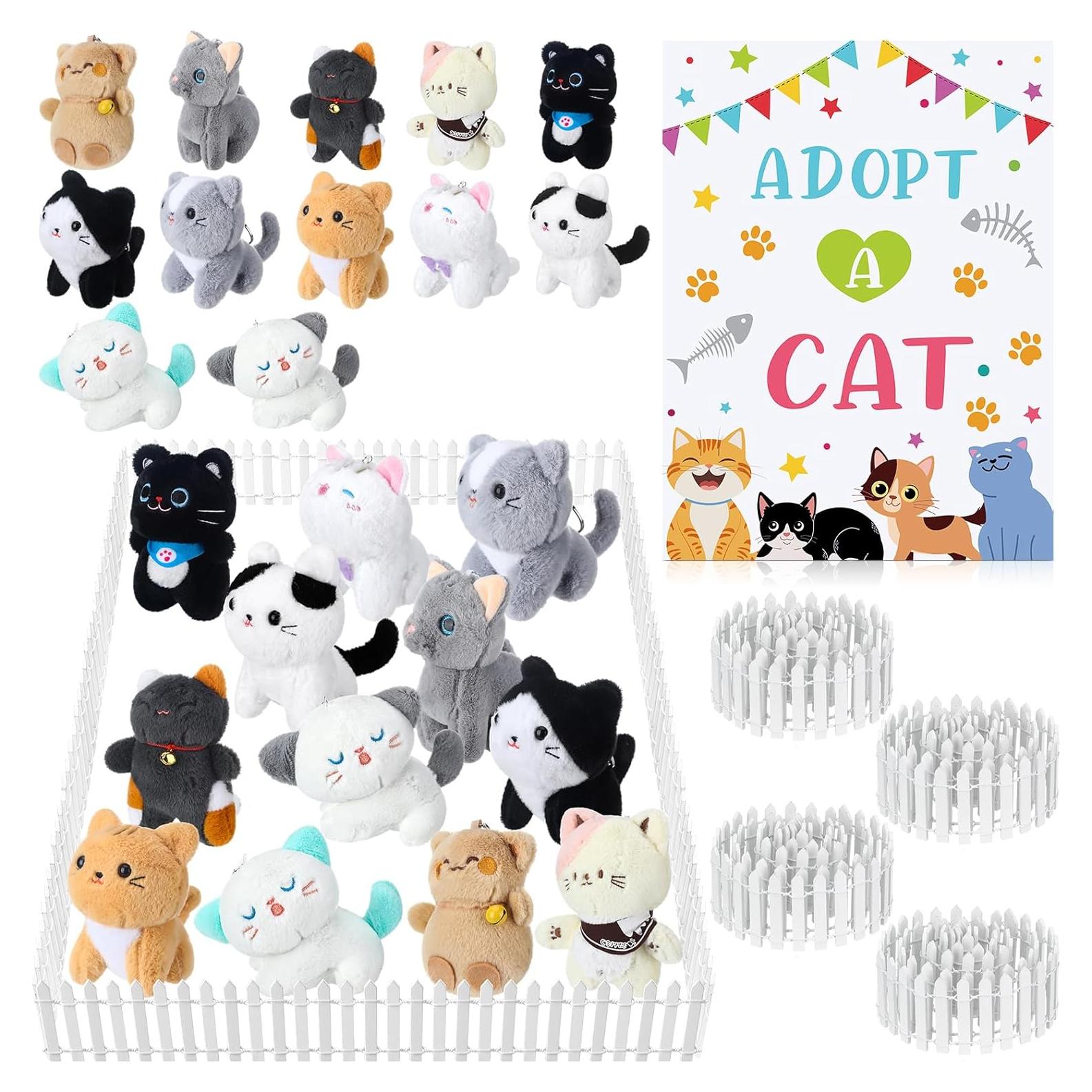 Conjunto Fiesta de Mascotas Gato Blueweenly 15 Piezas