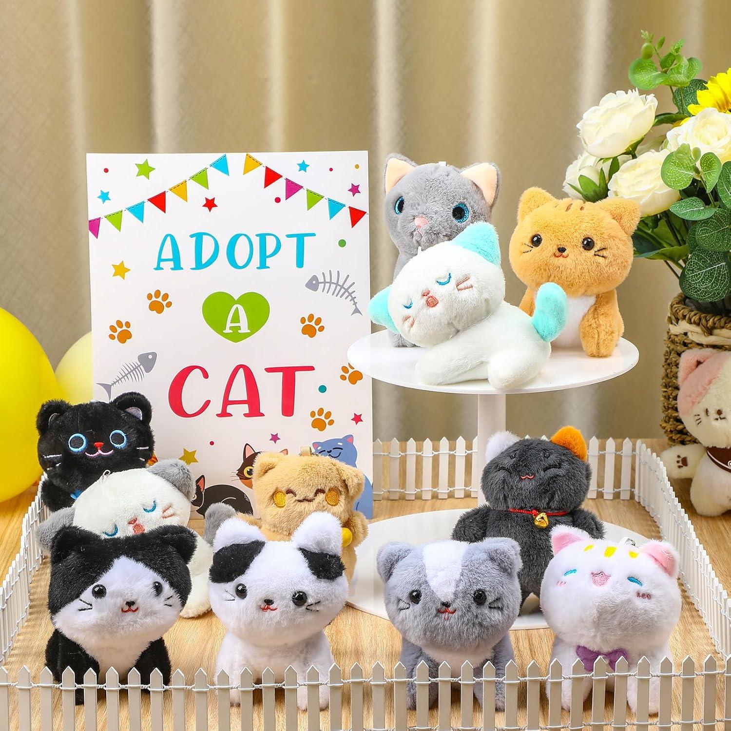 Conjunto Fiesta de Mascotas Gato Blueweenly 15 Piezas