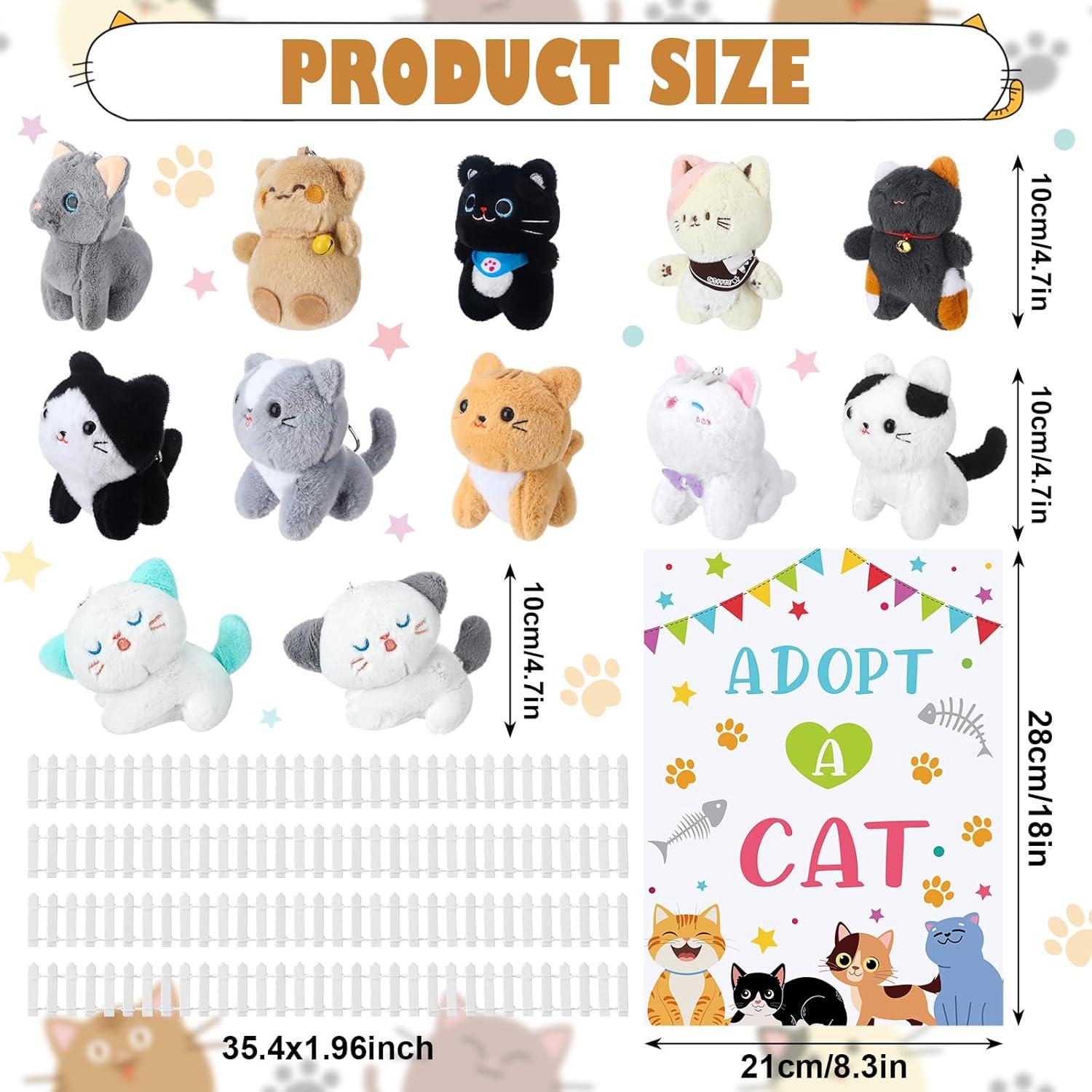 Conjunto Fiesta de Mascotas Gato Blueweenly 15 Piezas