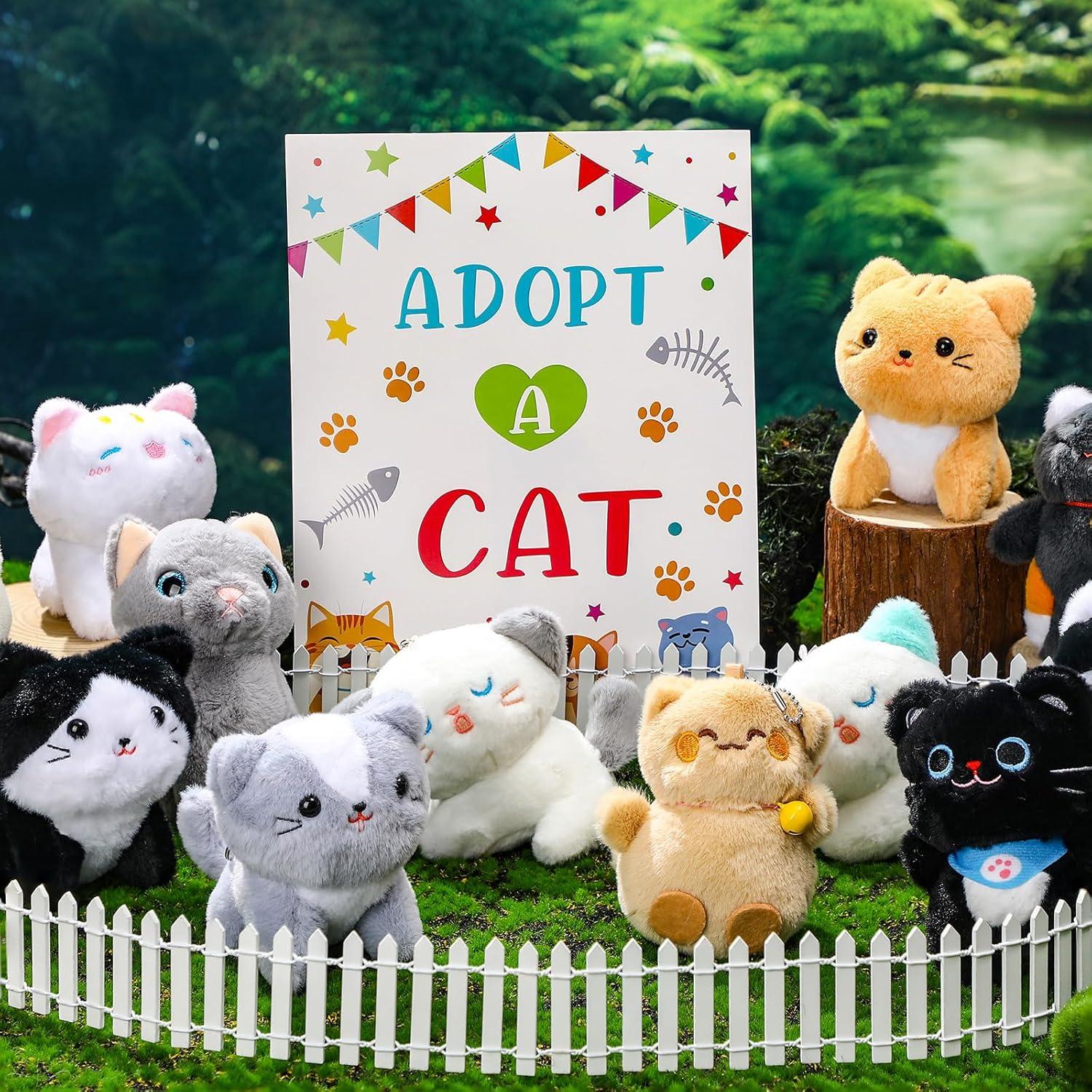 Conjunto Fiesta de Mascotas Gato Blueweenly 15 Piezas