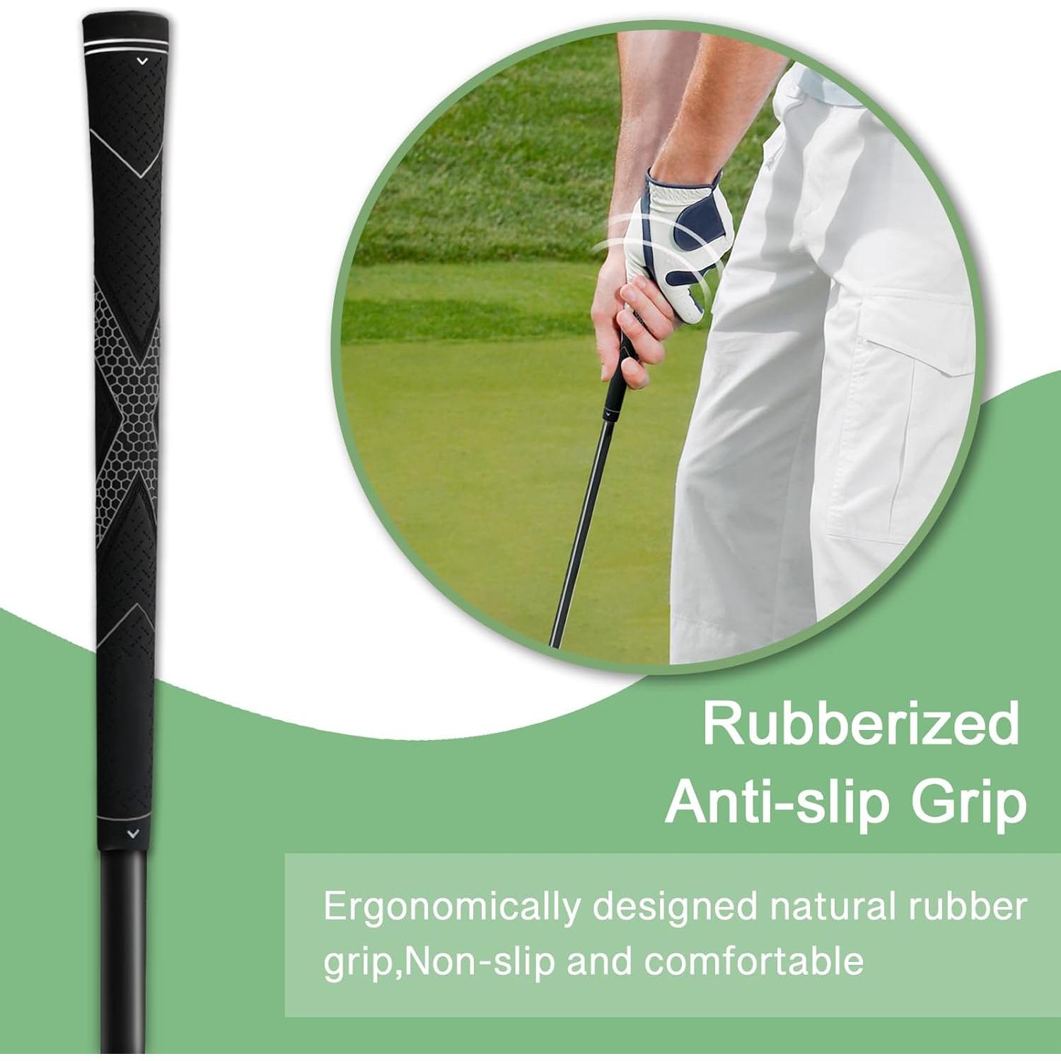 Entrenador de Swing de Golf HVY 40 cm Amarillo para Calentamiento