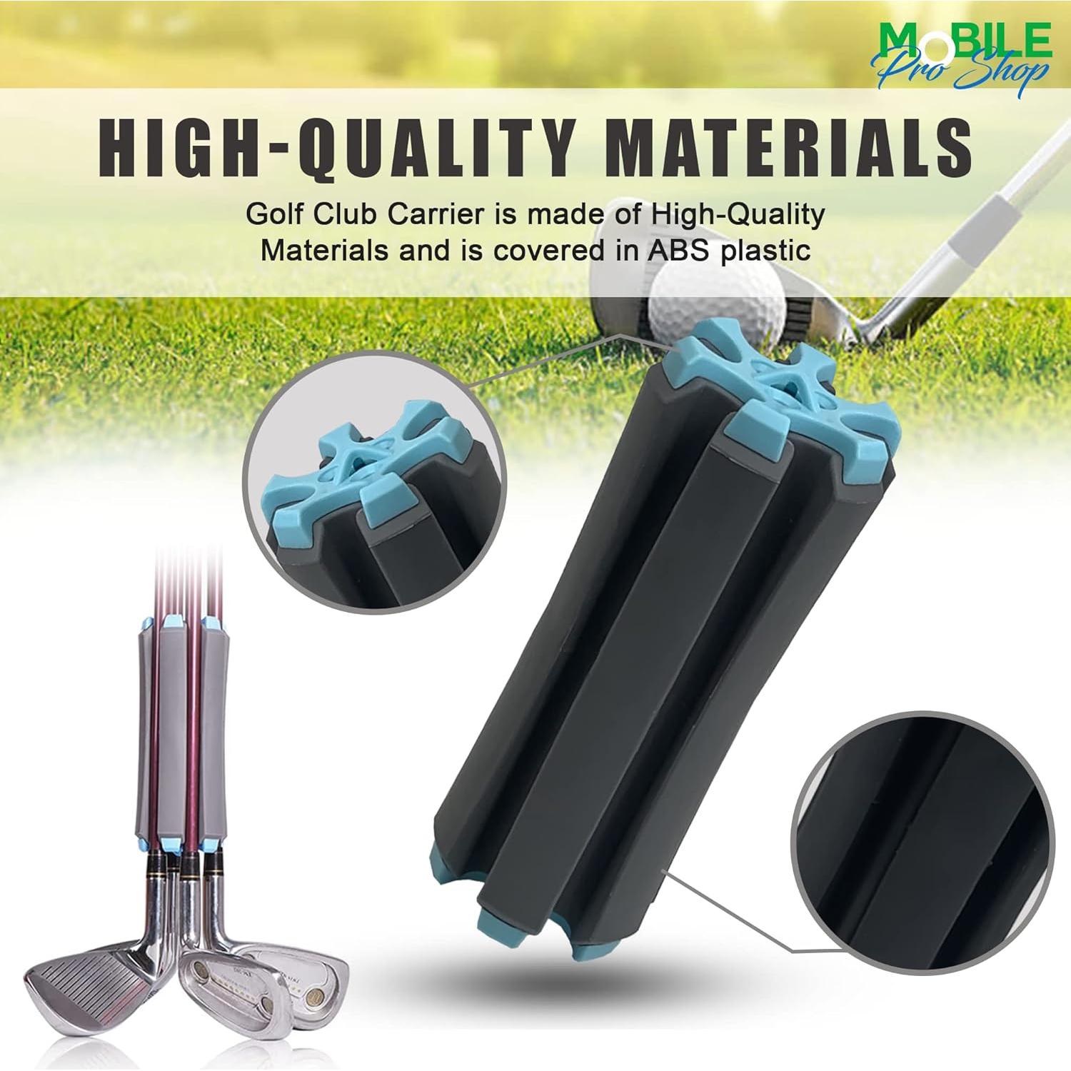 Transportador de Palos de Golf Mobile Pro Shop 6 Palos ABS
