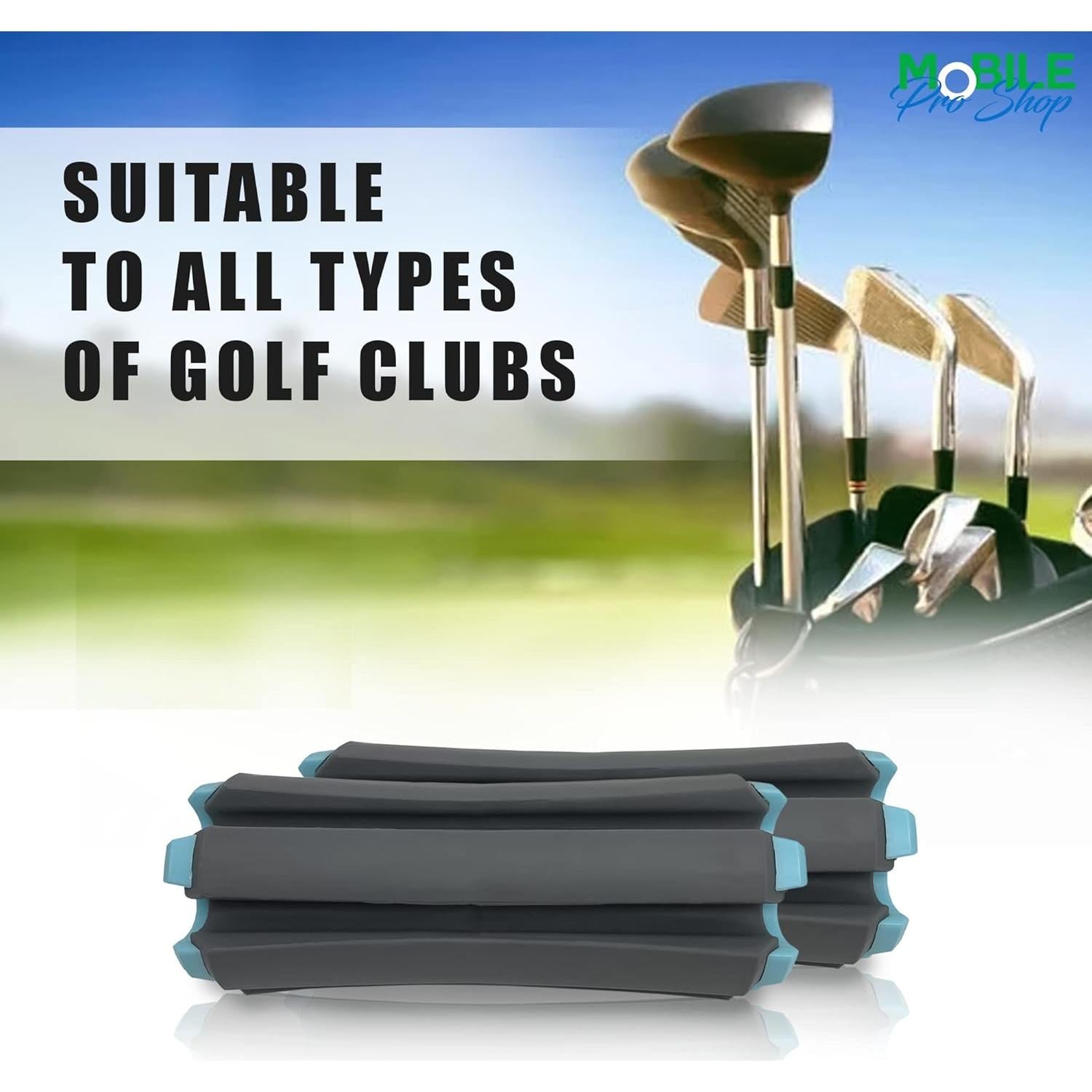 Transportador de Palos de Golf Mobile Pro Shop 6 Palos ABS