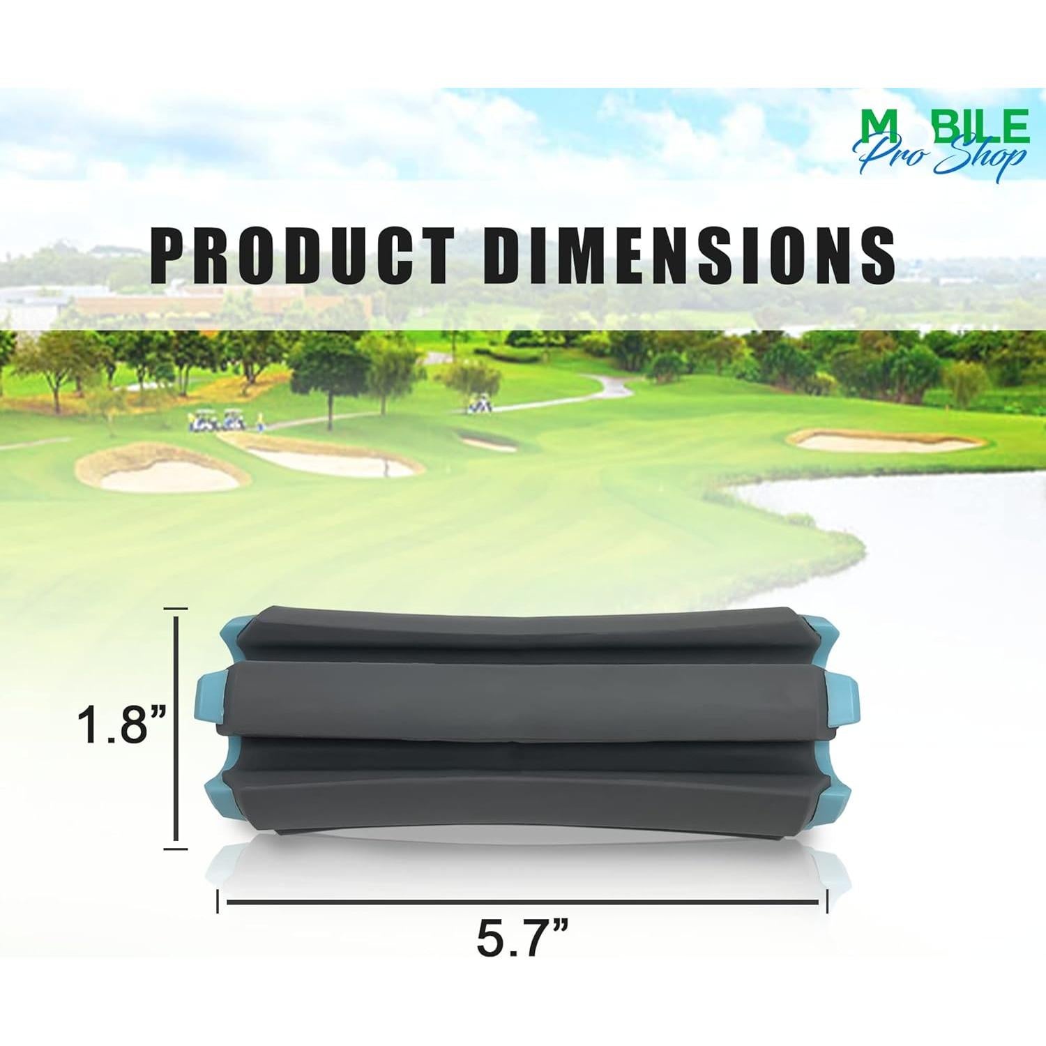 Transportador de Palos de Golf Mobile Pro Shop 6 Palos ABS