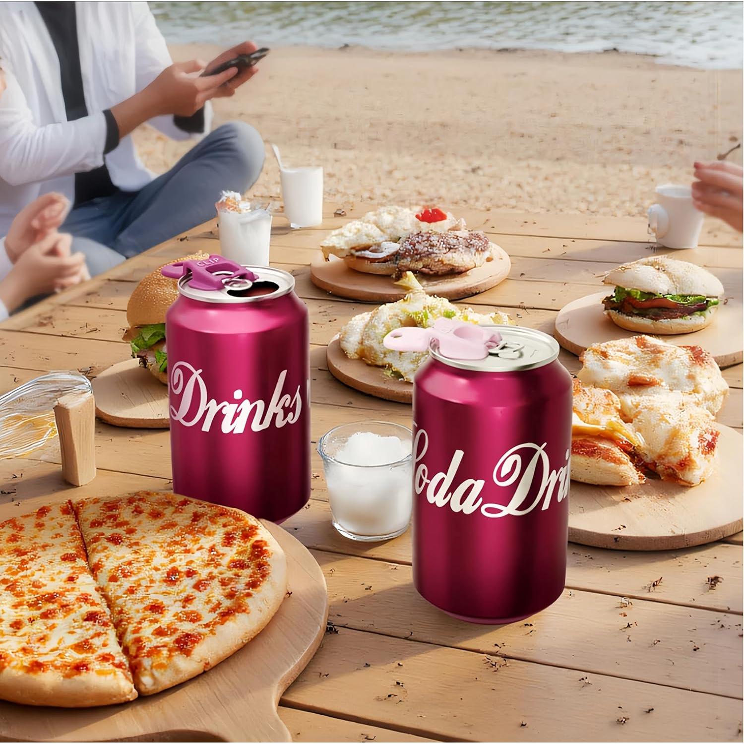 Cubiertas Reutilizables para Latas BiniTPGo - 12 Pack Arcoíris