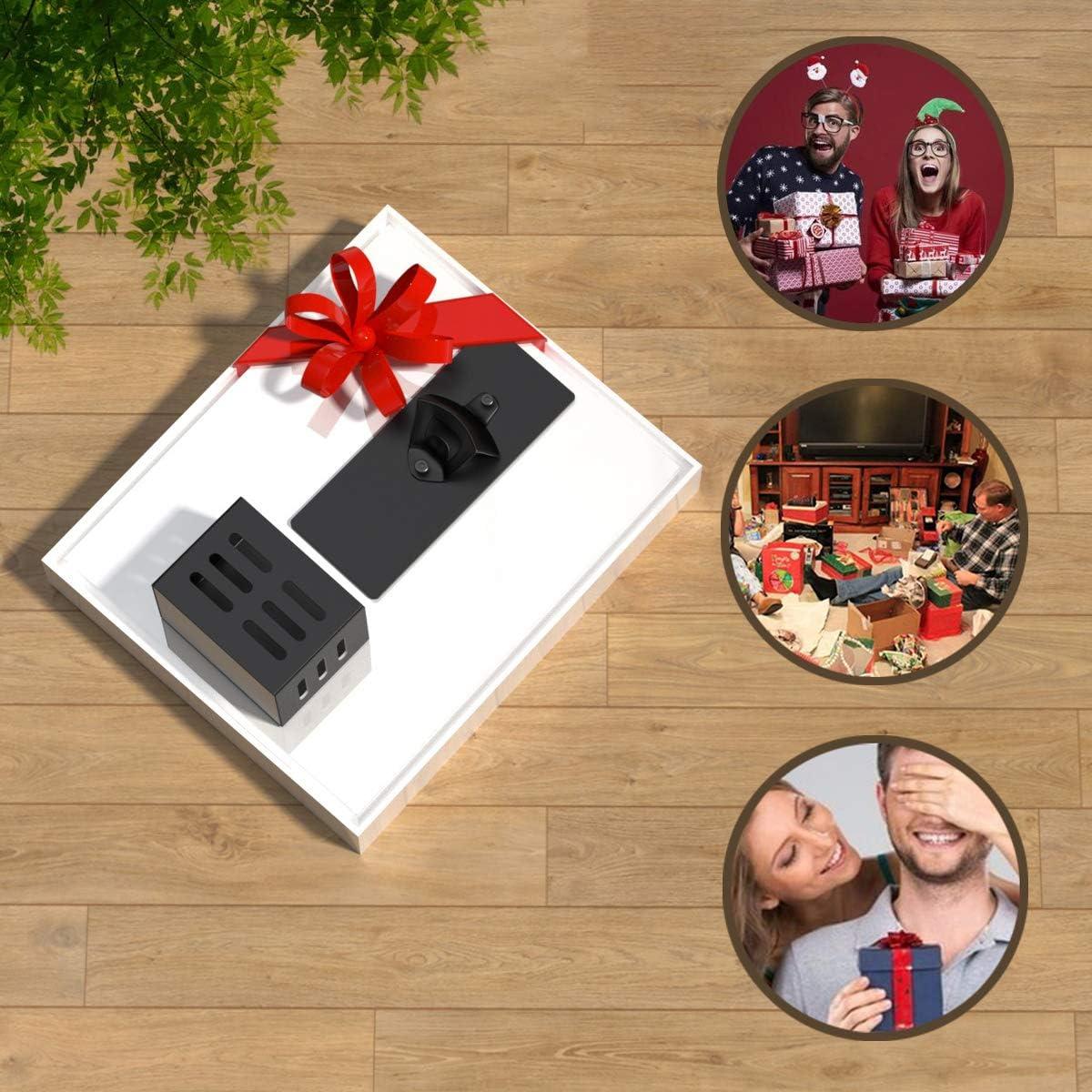 Abrebotellas Magnético Weallbuy con Recogedor de Tapas Negro