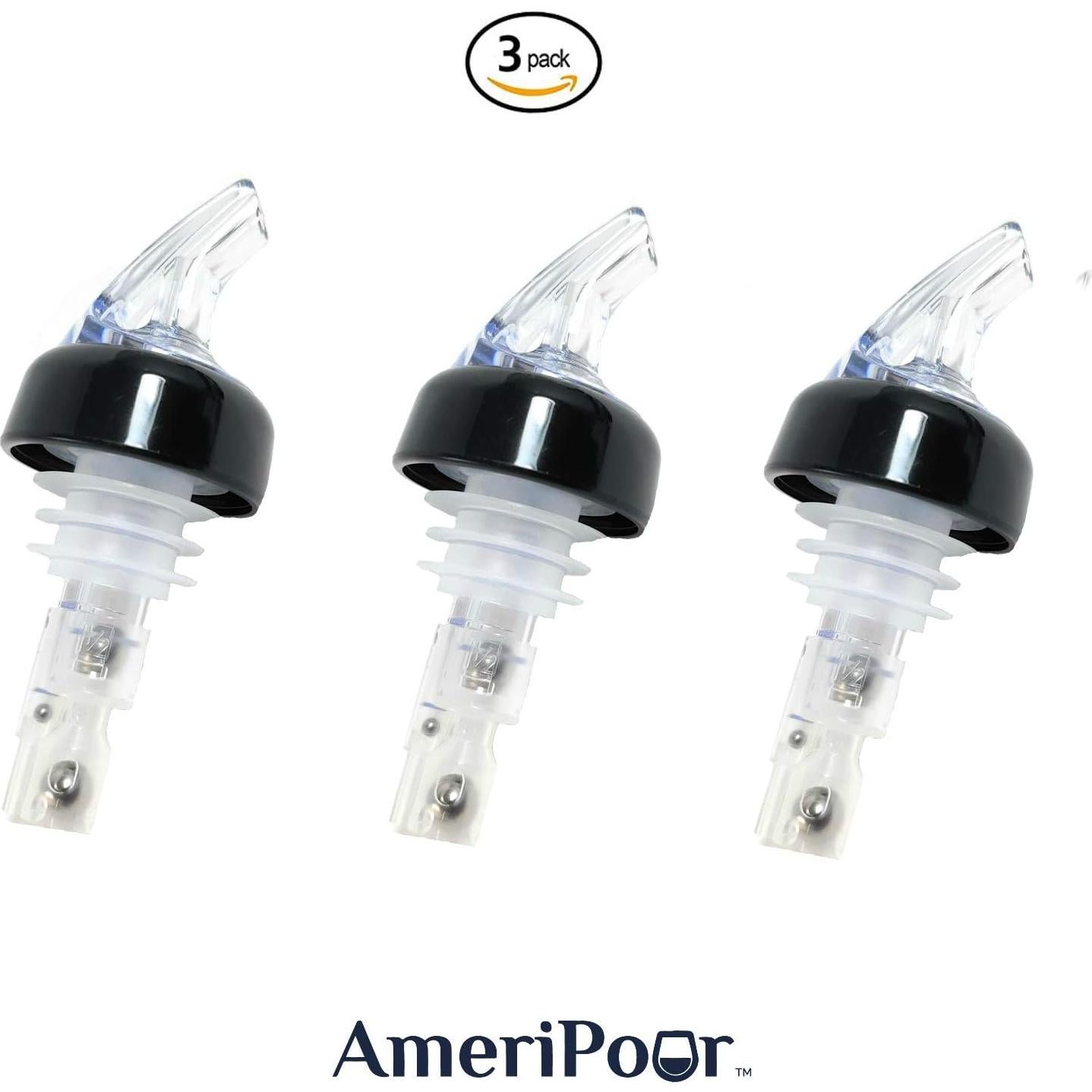 Vertedores Medidos AmeriPour 30ml - 3 Paquete A Prueba de Fugas