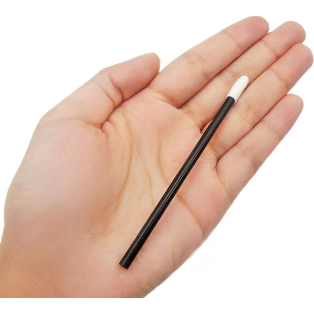 500 Pinceles Desechables para Labios GoWorth - 9 cm Negro