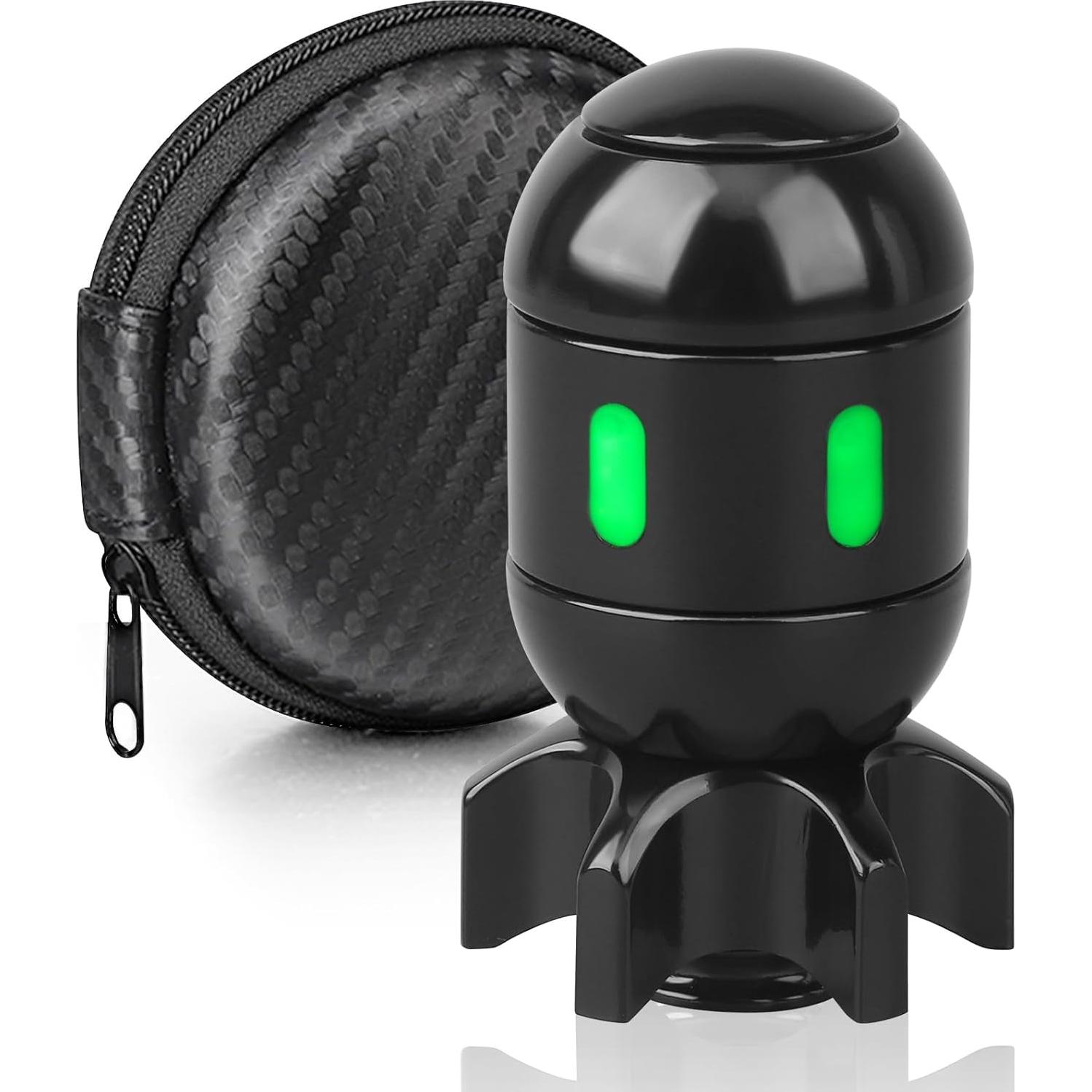 Spinner Fidget Dilabnba 2 en 1 con Luz - Negro