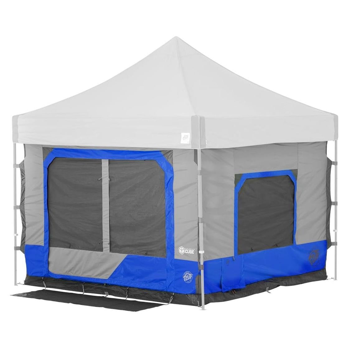 E-Z UP Camping Cube 6.4 - Tienda para 4 Personas Azul