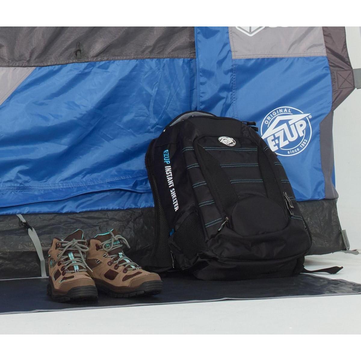 E-Z UP Camping Cube 6.4 - Tienda para 4 Personas Azul
