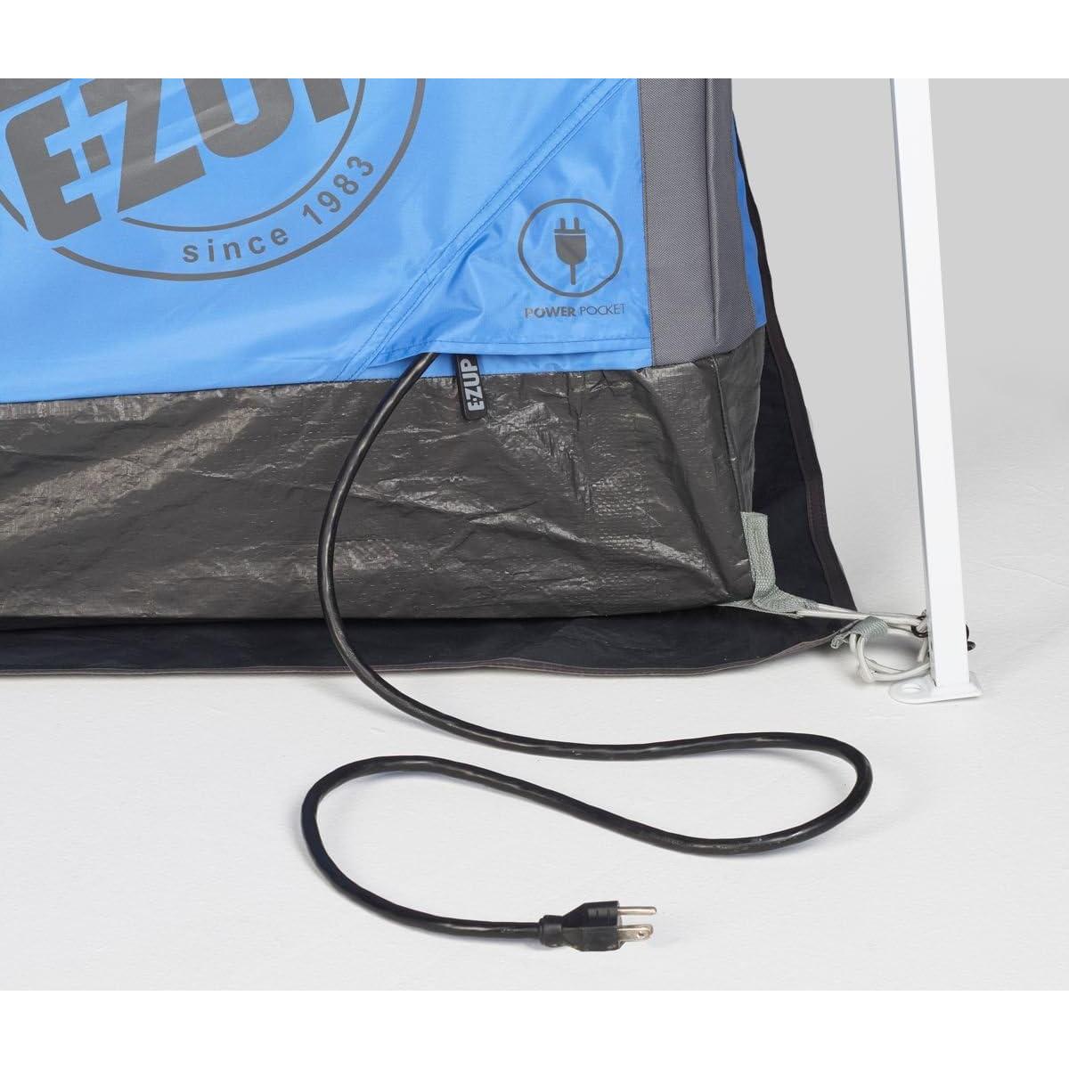 E-Z UP Camping Cube 6.4 - Tienda para 4 Personas Azul