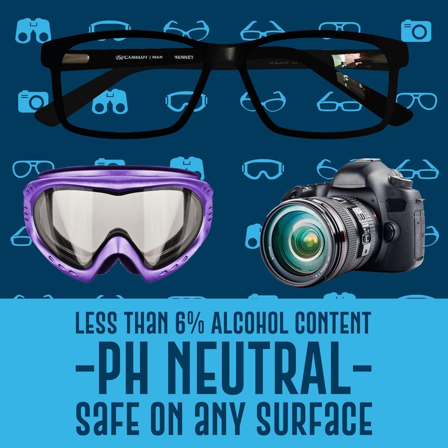 Limpiador de Lentes Ultra Clarity 24-Pack 177ml Spray