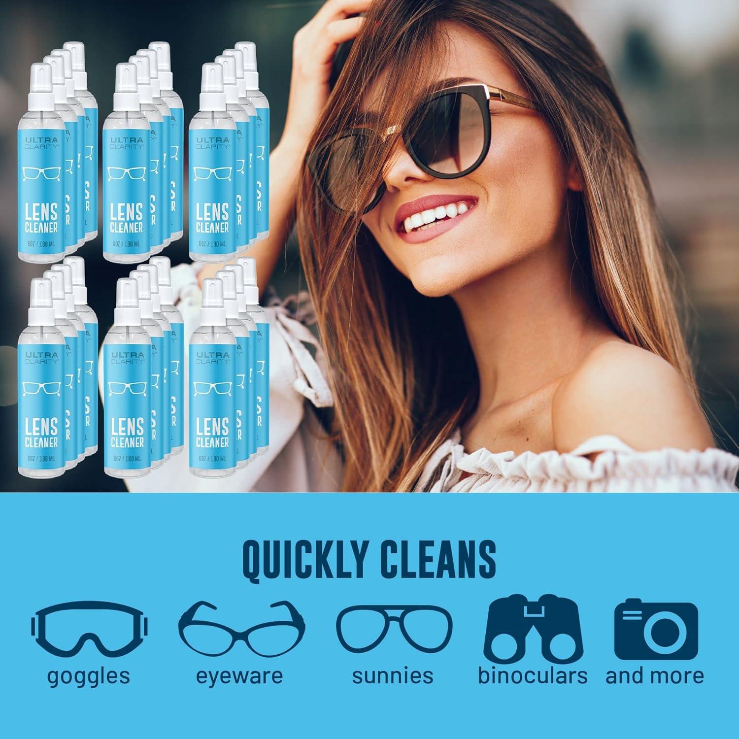 Limpiador de Lentes Ultra Clarity 24-Pack 177ml Spray