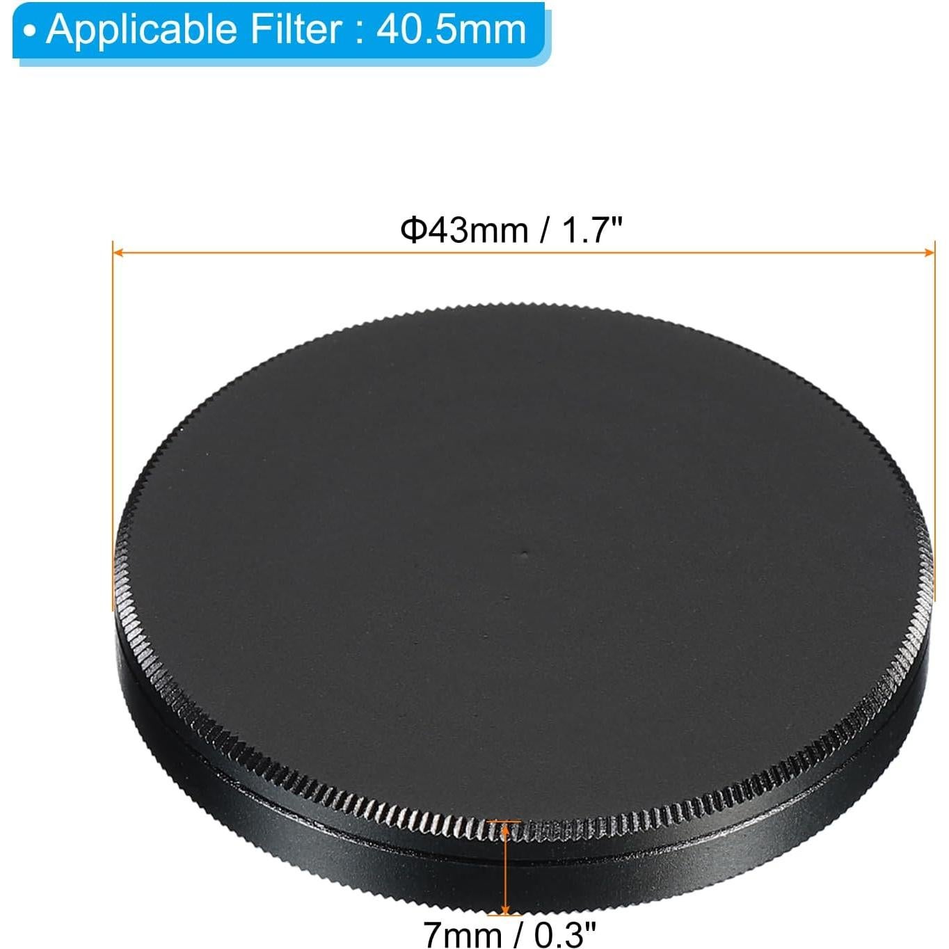 Tapa de Lente de Cámara PATIKIL 40.5mm Aleación de Aluminio