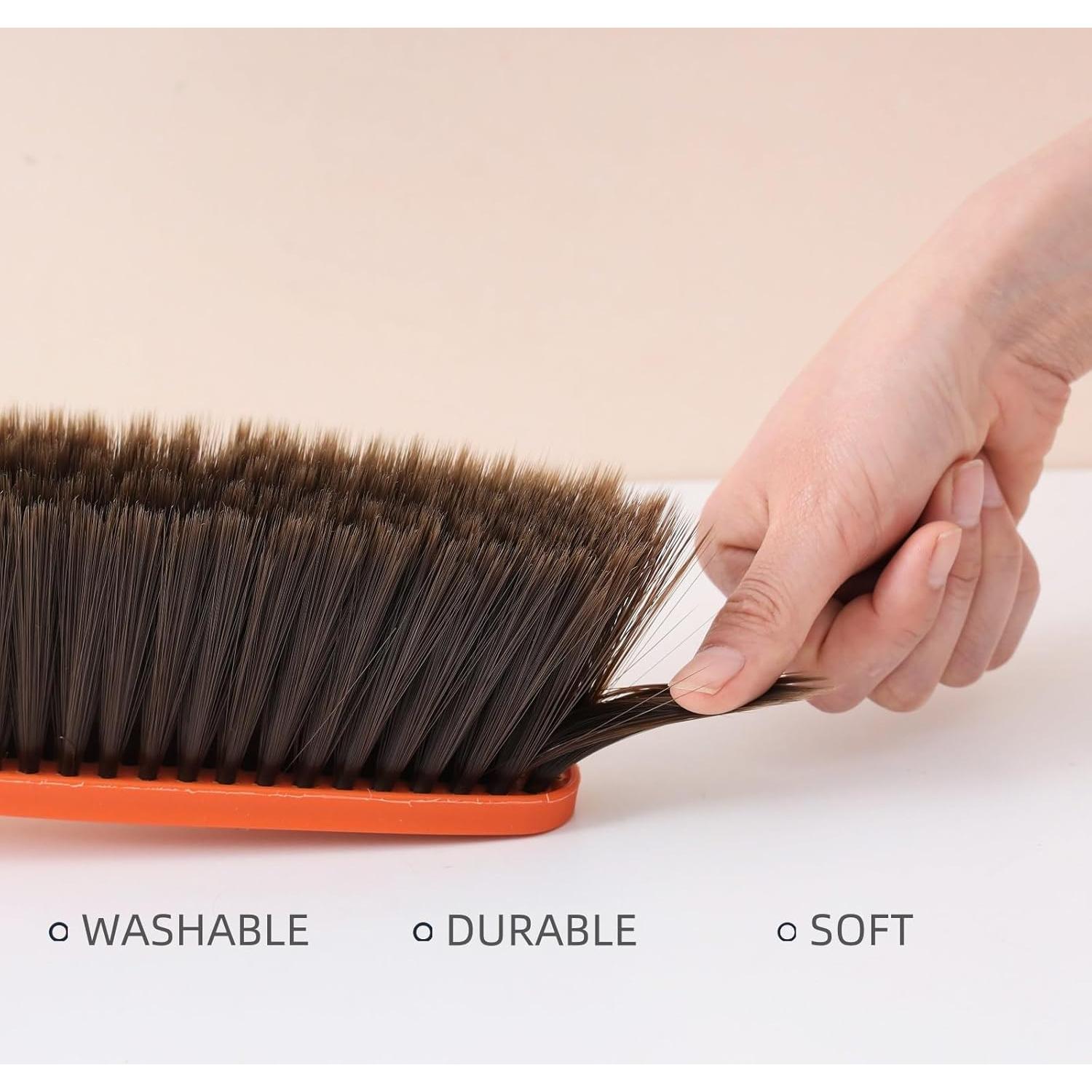 Paquete de 3 cepillos de mano Kagyuan con cerdas suaves 40 cm