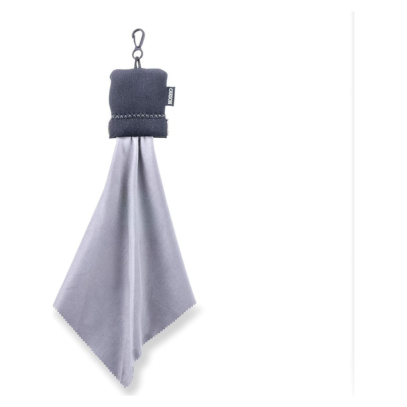 Paño de limpieza microfibra Carson Stuff-It Pro Negro 20.32cm