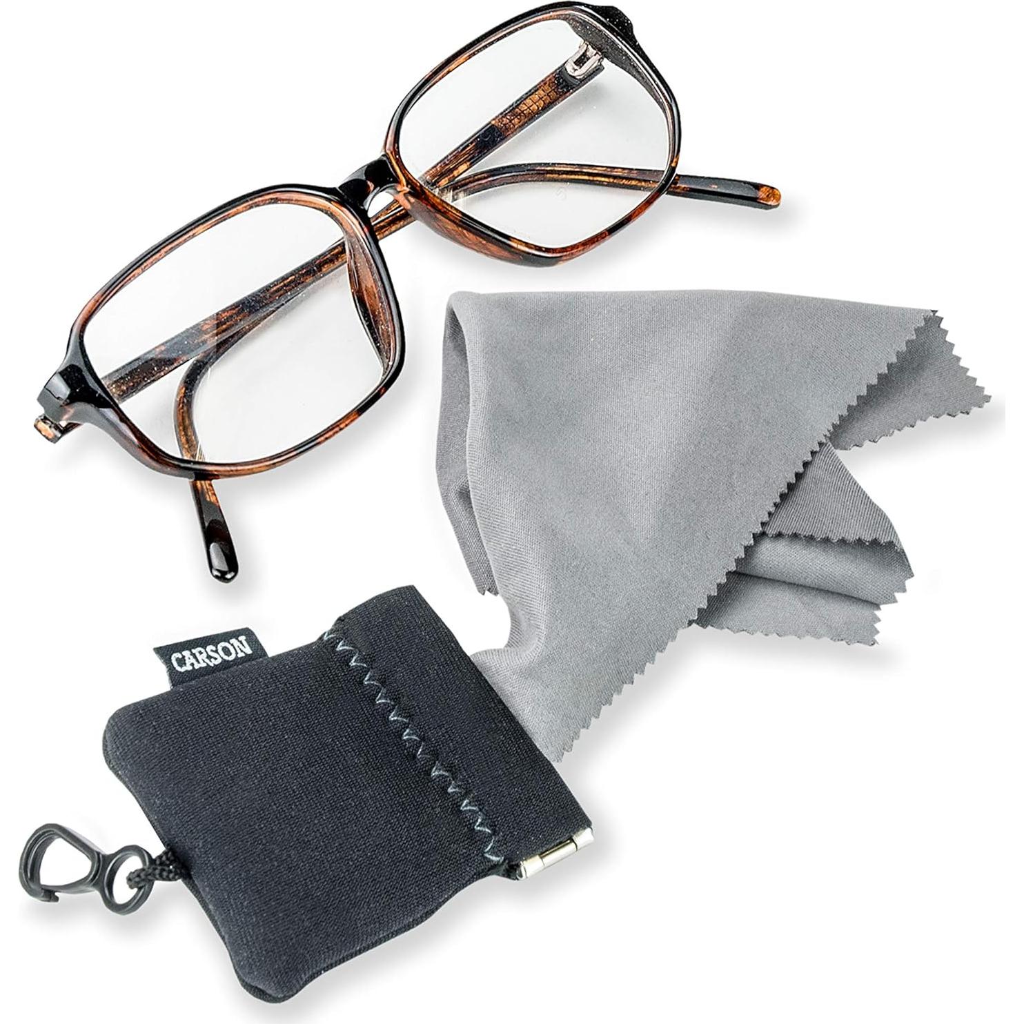 Paño de limpieza microfibra Carson Stuff-It Pro Negro 20.32cm