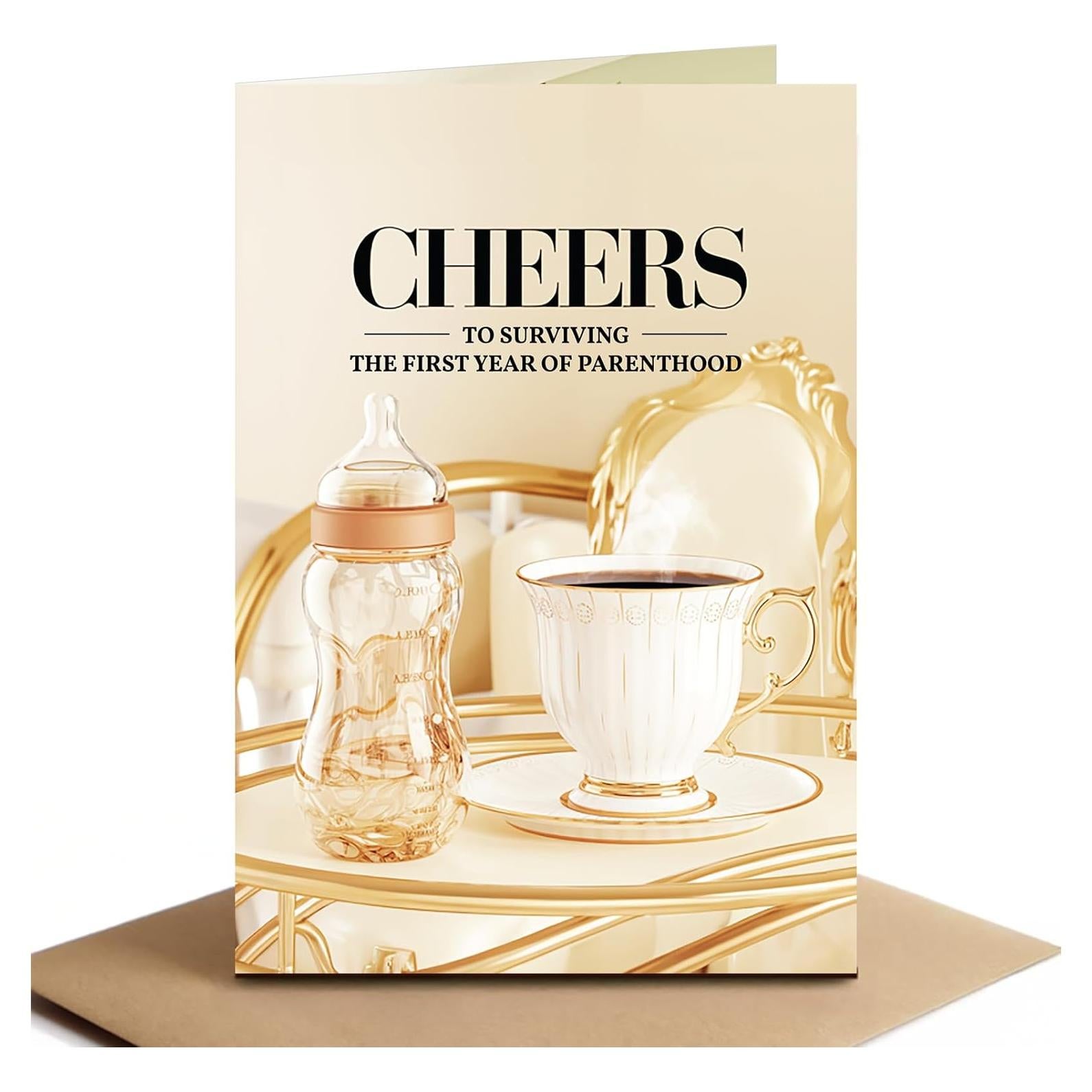 Tarjeta de Cumpleaños Divertida Raojozen 5x7 cm Paternidad