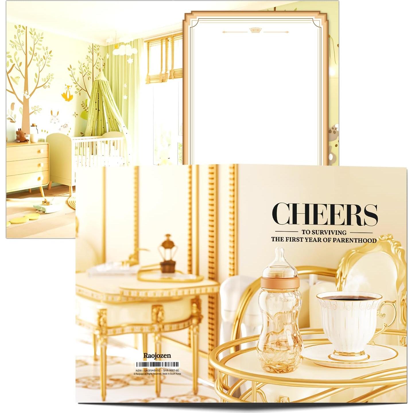 Tarjeta de Cumpleaños Divertida Raojozen 5x7 cm Paternidad