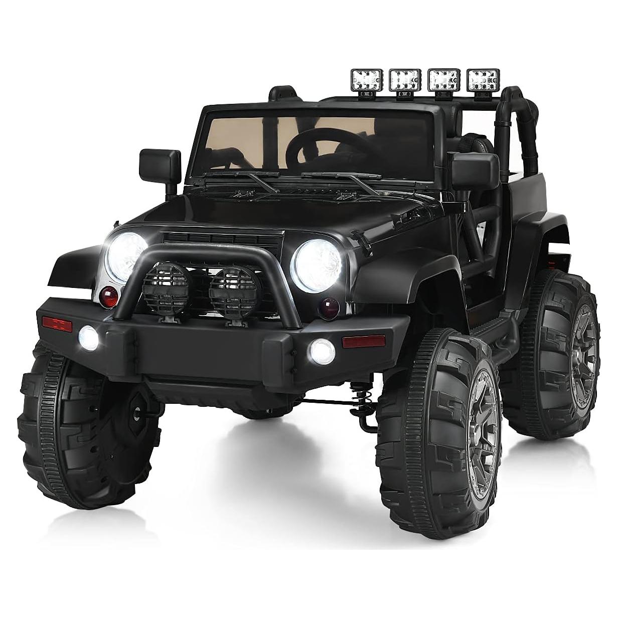 Coche Eléctrico para Niños Costzon SH-888 12V Negro Deluxe