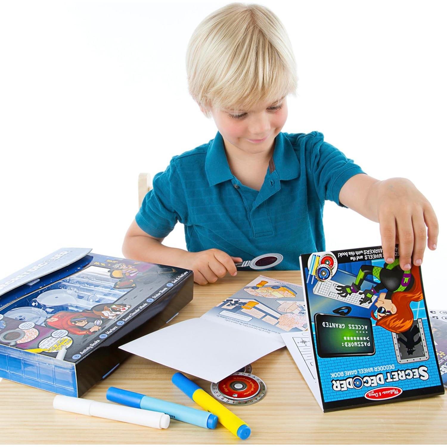 Juego Decodificador Secreto Deluxe Melissa & Doug para Niños 7-10 Años