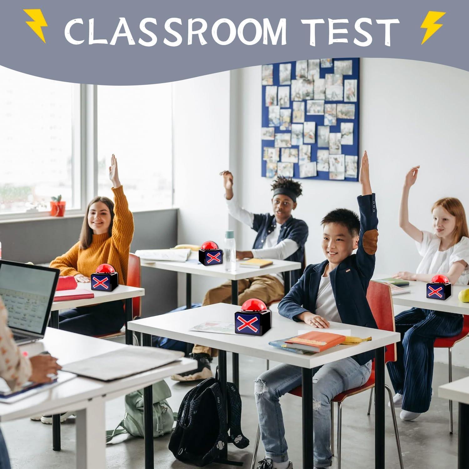 Juego de Timbradores de Concurso BOSKEY 2 Pcs con Luz y Sonido