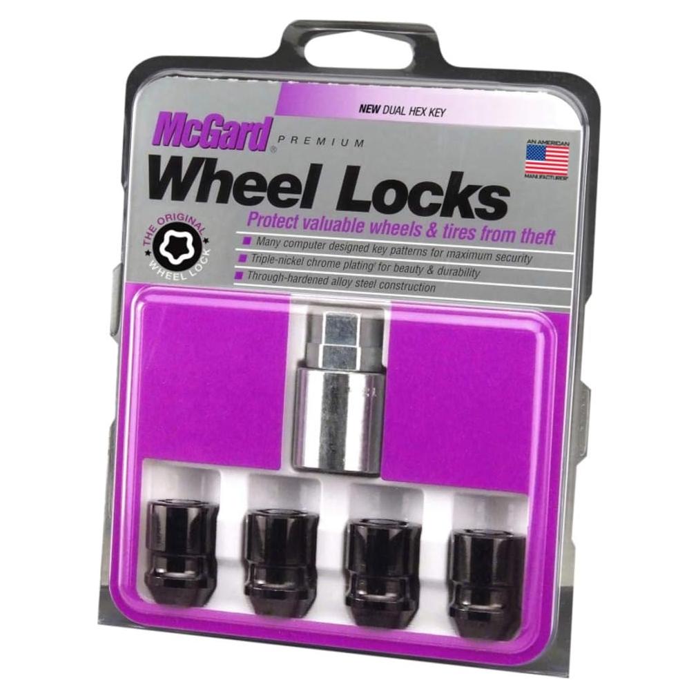 Bloqueos de Rueda McGard 24025 Cónicos Negros - Juego de 4