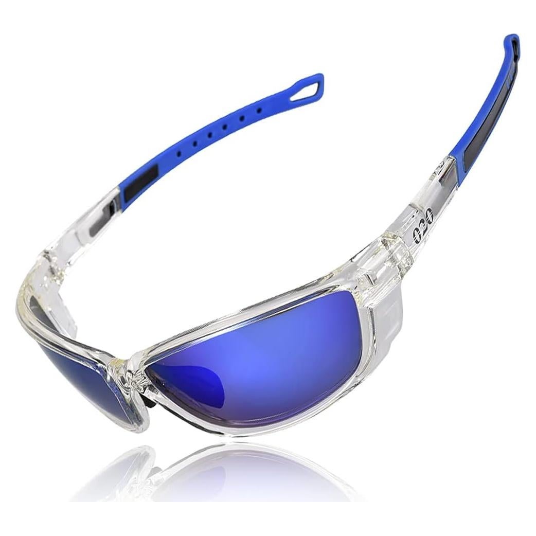 Gafas de sol deportivas O2O polarizadas cristal azul unisex