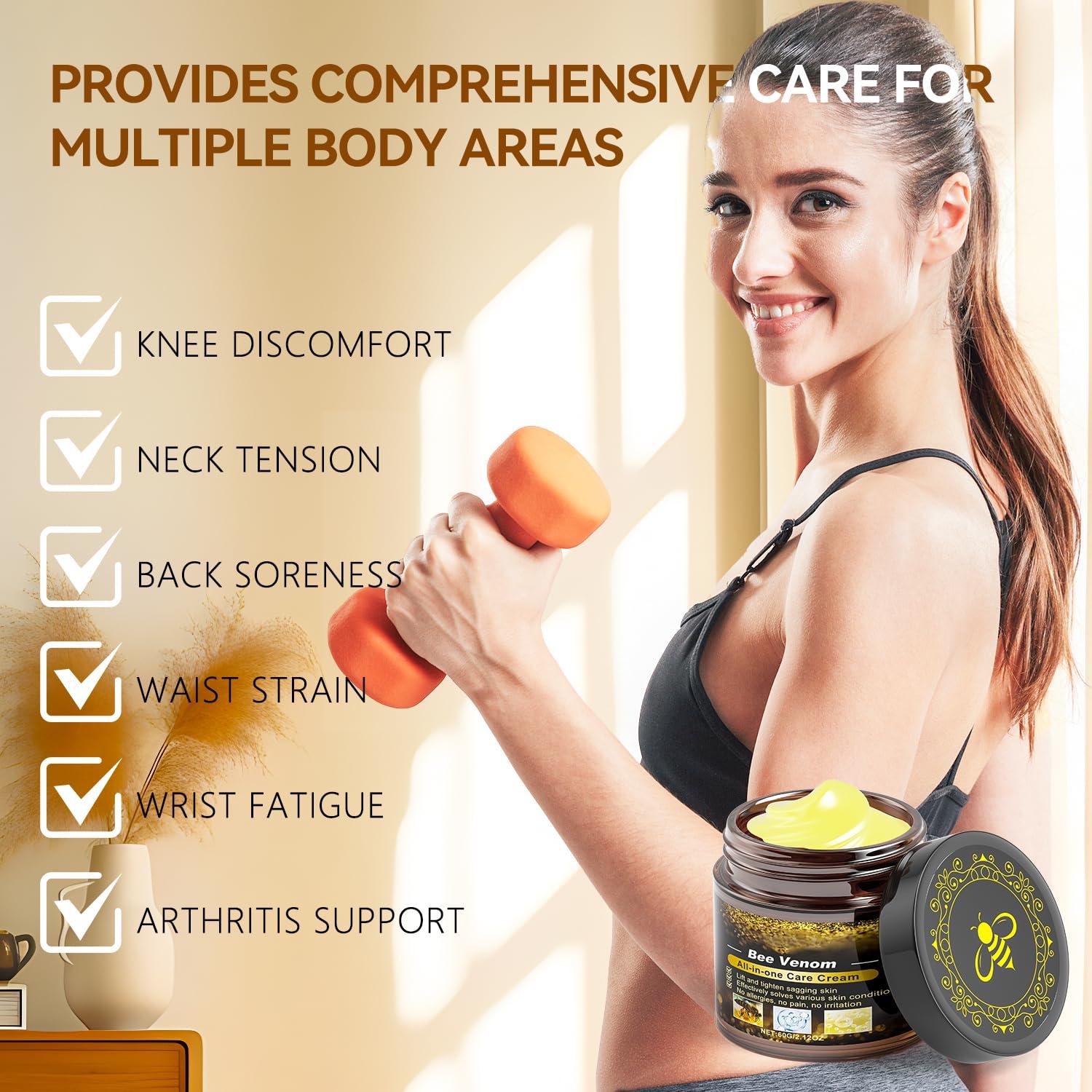 Crema Antienvejecimiento Veneno de Abeja Caderno Inteligente 60g