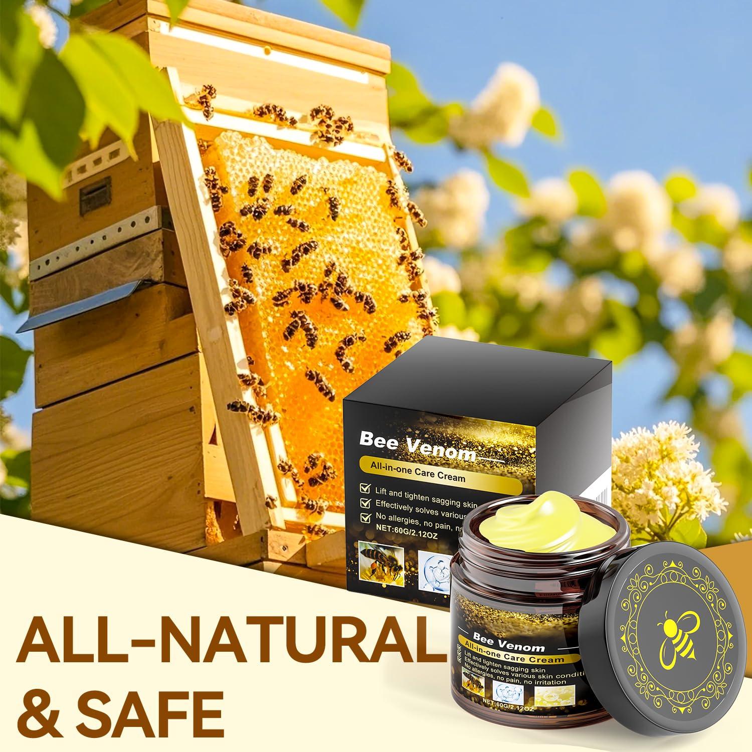 Crema Antienvejecimiento Veneno de Abeja Caderno Inteligente 60g