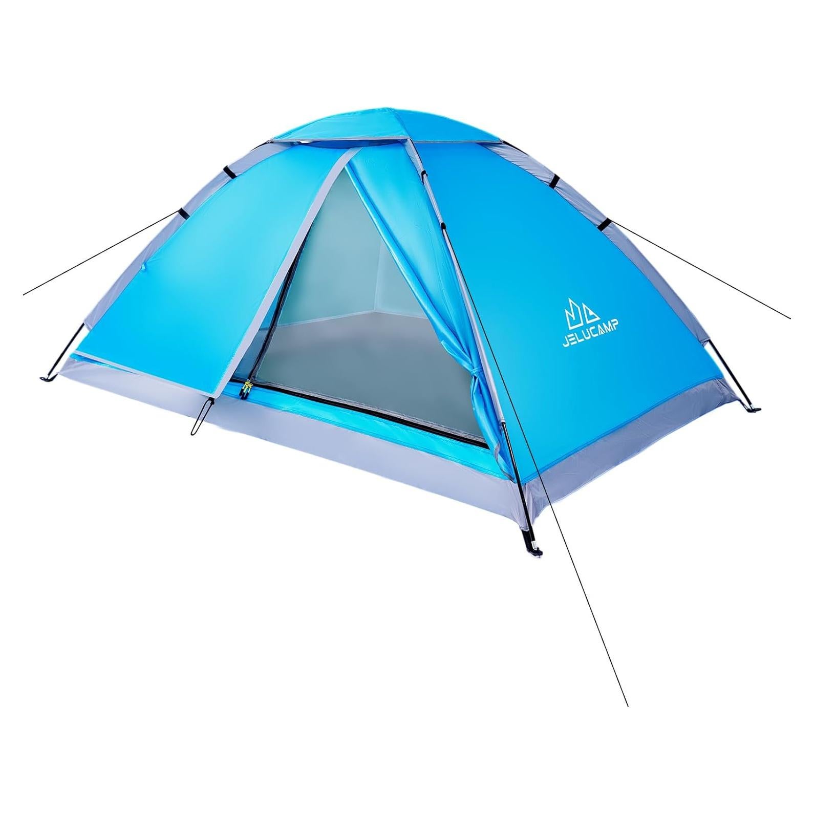 Tienda de Camping JELUCAMP Domo 2 Personas Impermeable