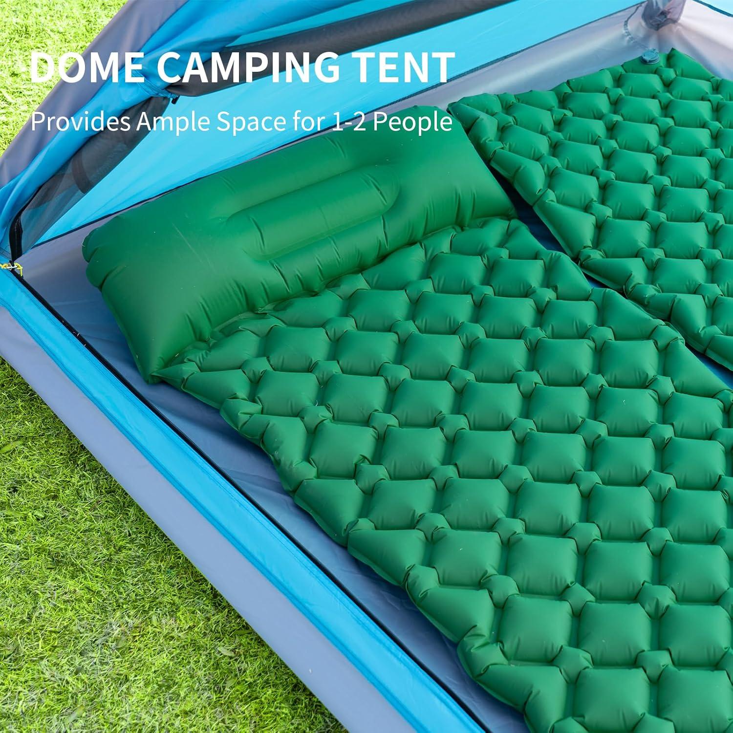 Tienda de Camping JELUCAMP Domo 2 Personas Impermeable