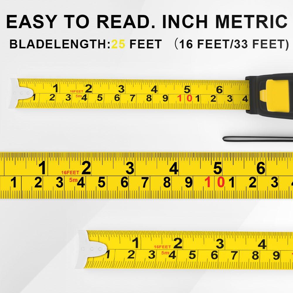 Cinta Métrica Retráctil 5m STARKET Acero Inoxidable Precisa