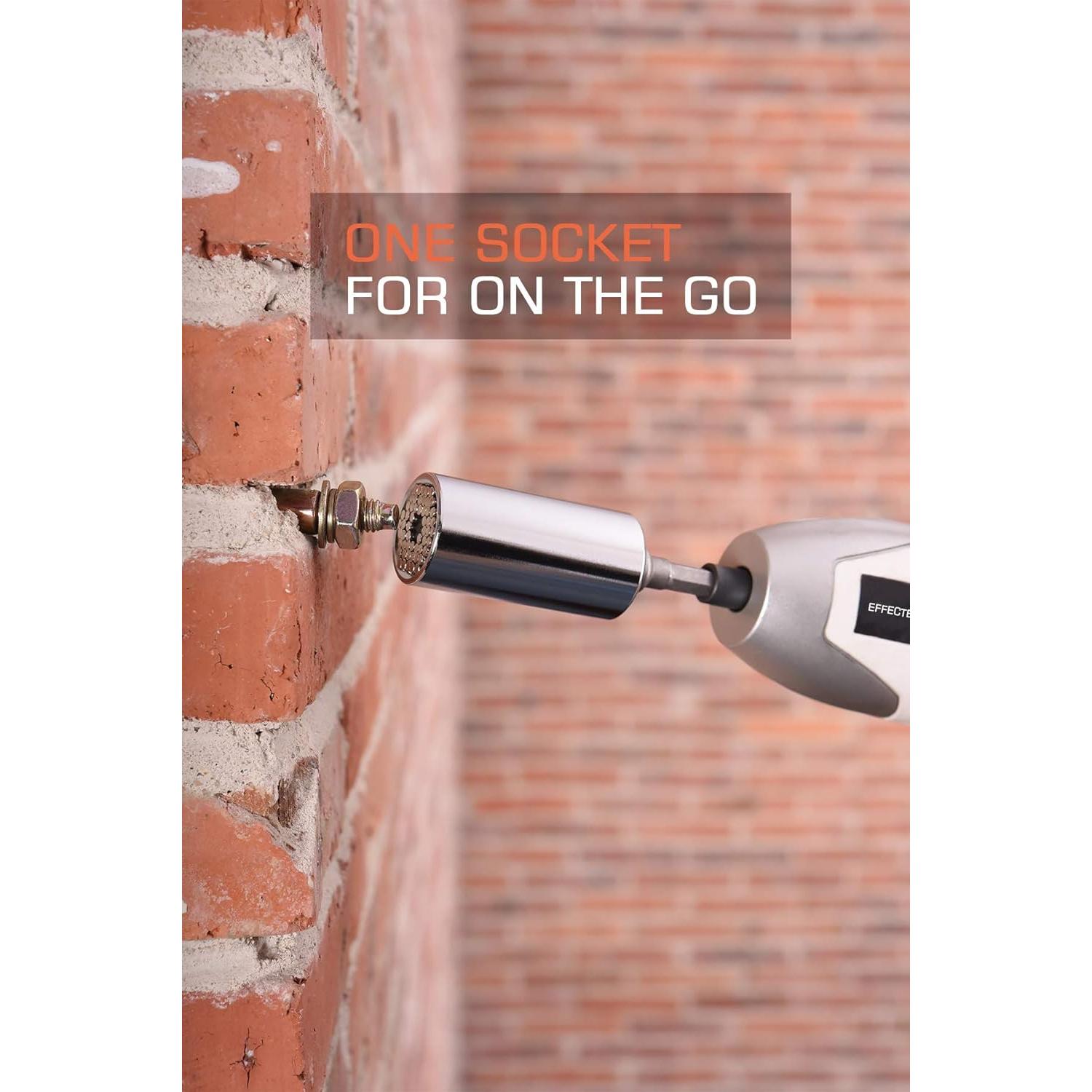 Enchufe Universal EFFECTEER 7mm-19mm Adaptador para Taladro