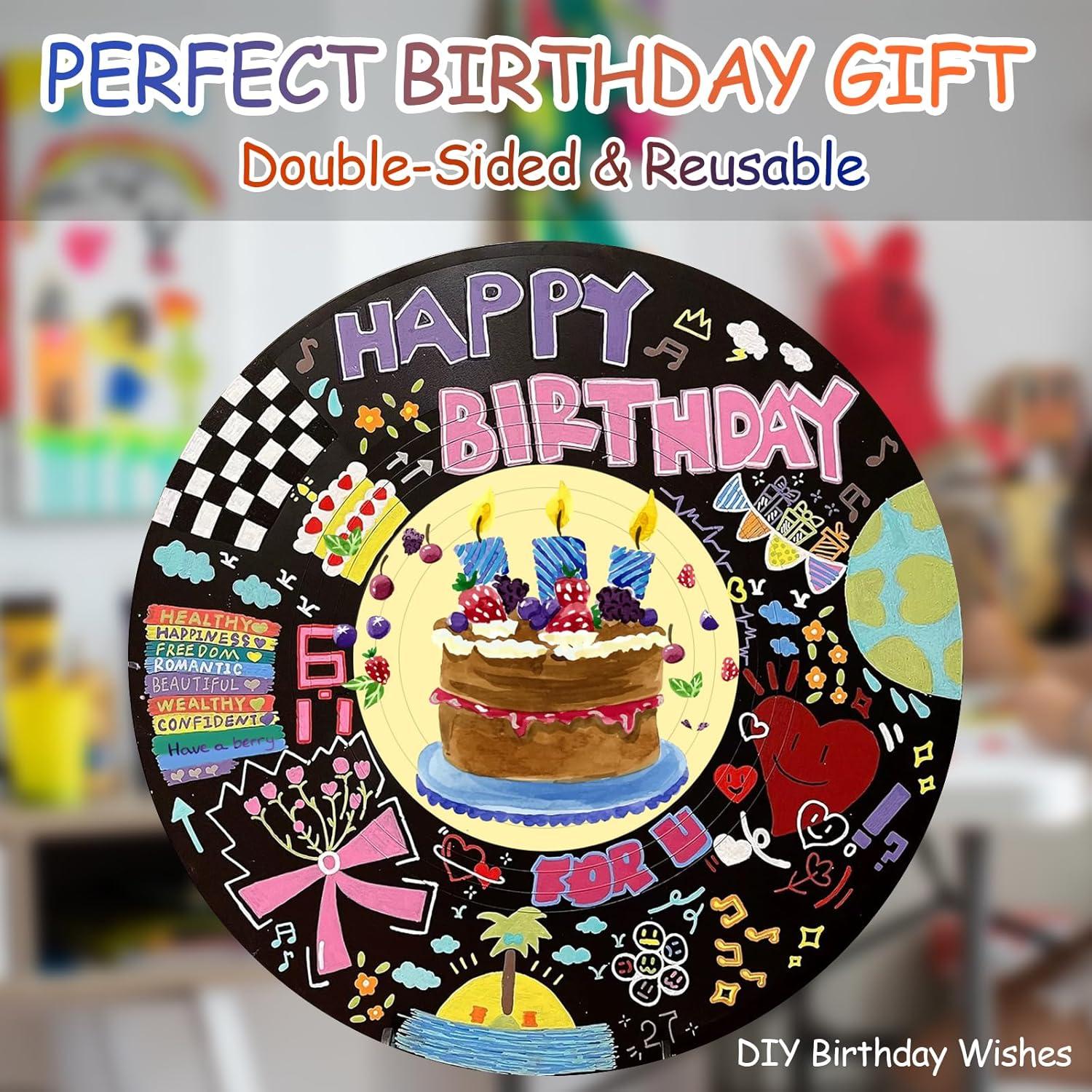 Leptetek 12 Piezas Decoraciones de Discos de Vinilo Vintage