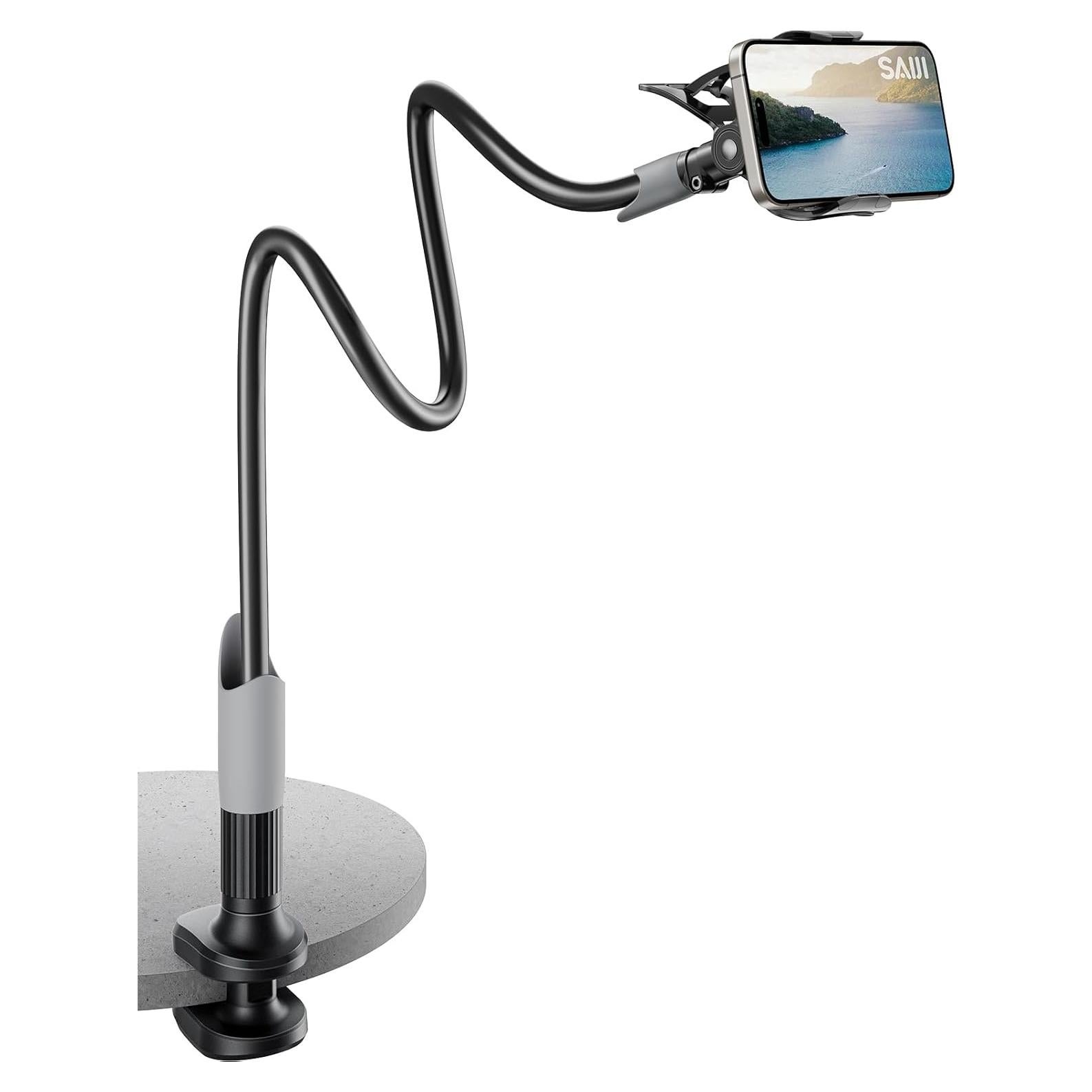 Soporte para Teléfono SAIJI C1-B con Brazo Flexible 85 cm