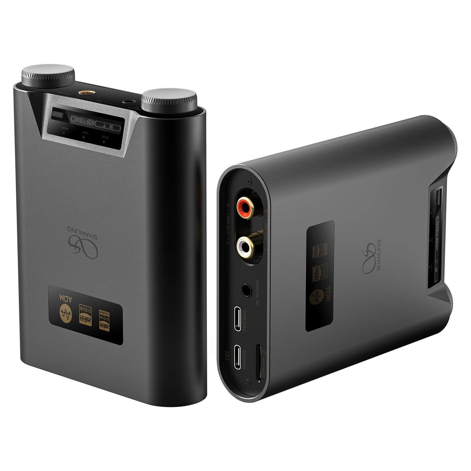 DAC/AMP Portátil SHANLING H5 HiFi Bluetooth 5.0 768kHz