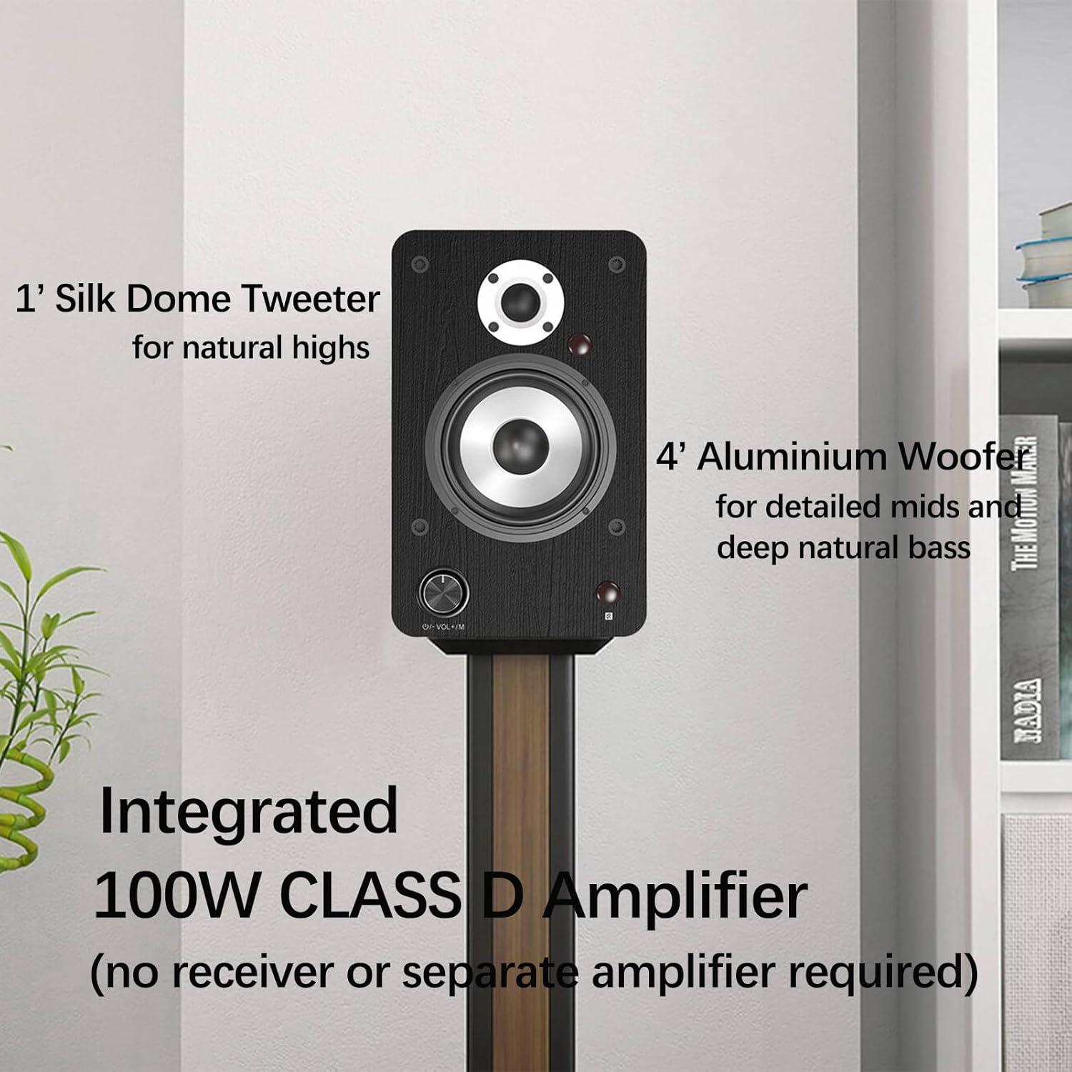 Altavoces de Estantería LONPOO LP-42M 100W Bluetooth 5.3