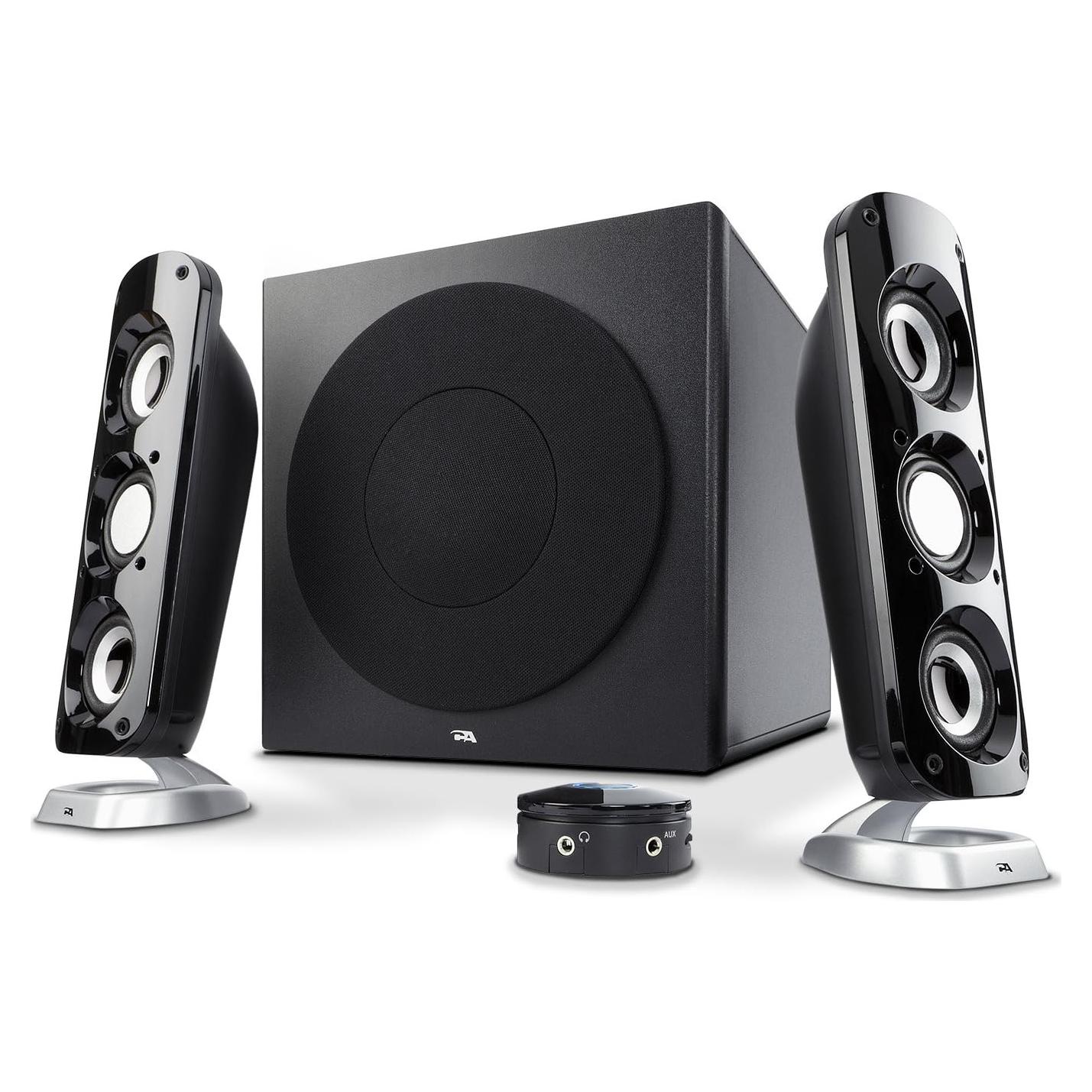 Altavoces Multimedia 2.1 Cyber Acoustics CA-3908 con Subwoofer 92W