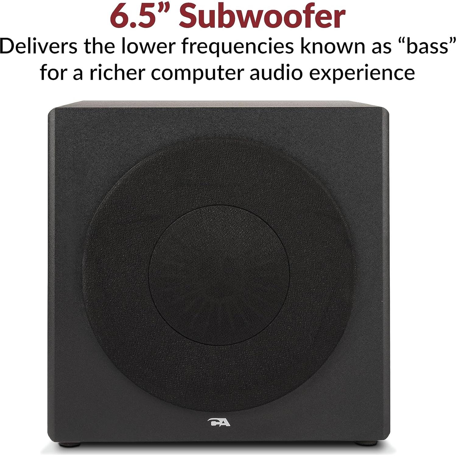 Altavoces Multimedia 2.1 Cyber Acoustics CA-3908 con Subwoofer 92W