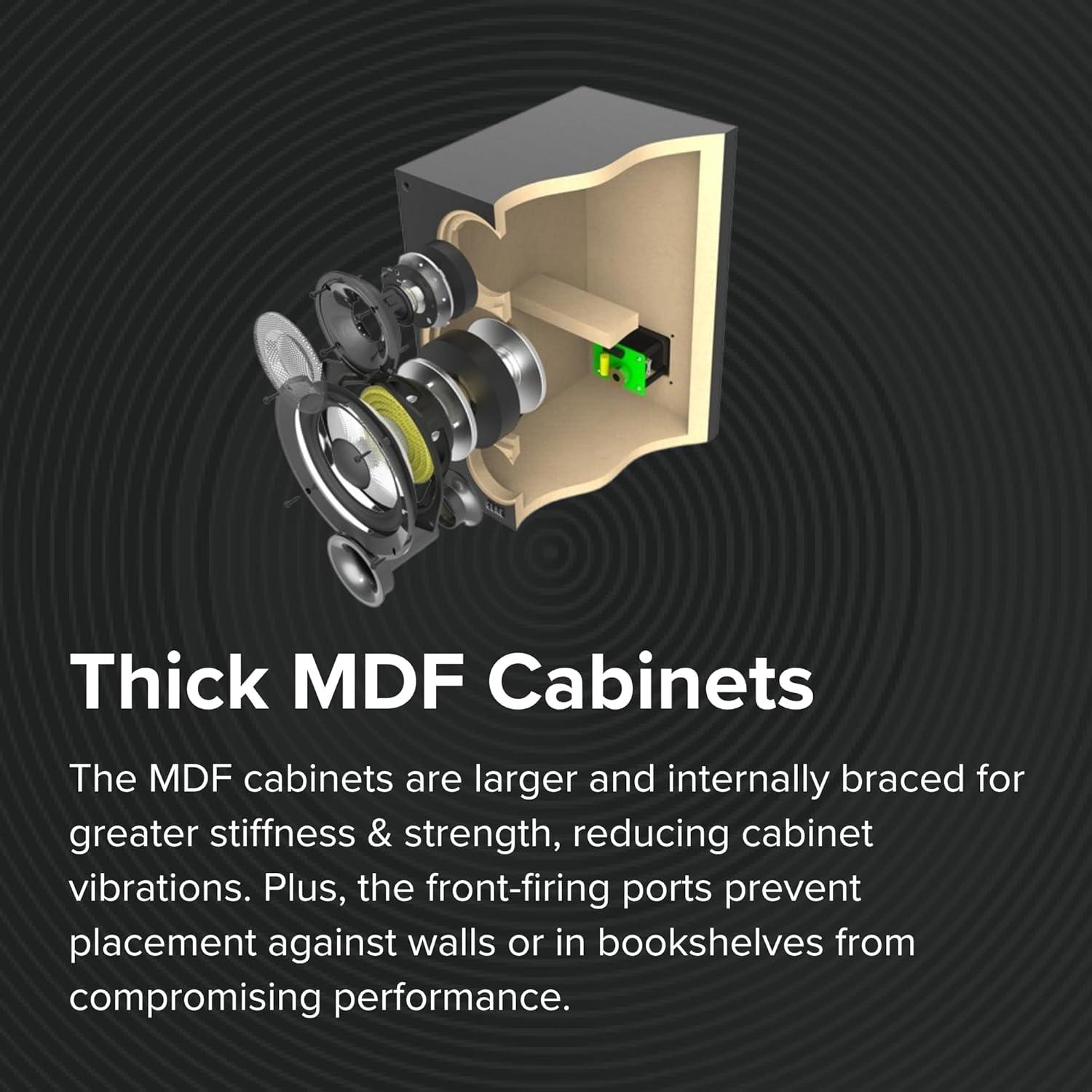 Altavoz Central ELAC Debut 2.0 C5.2 - 8 Ohm, 8.29 kg, Negro